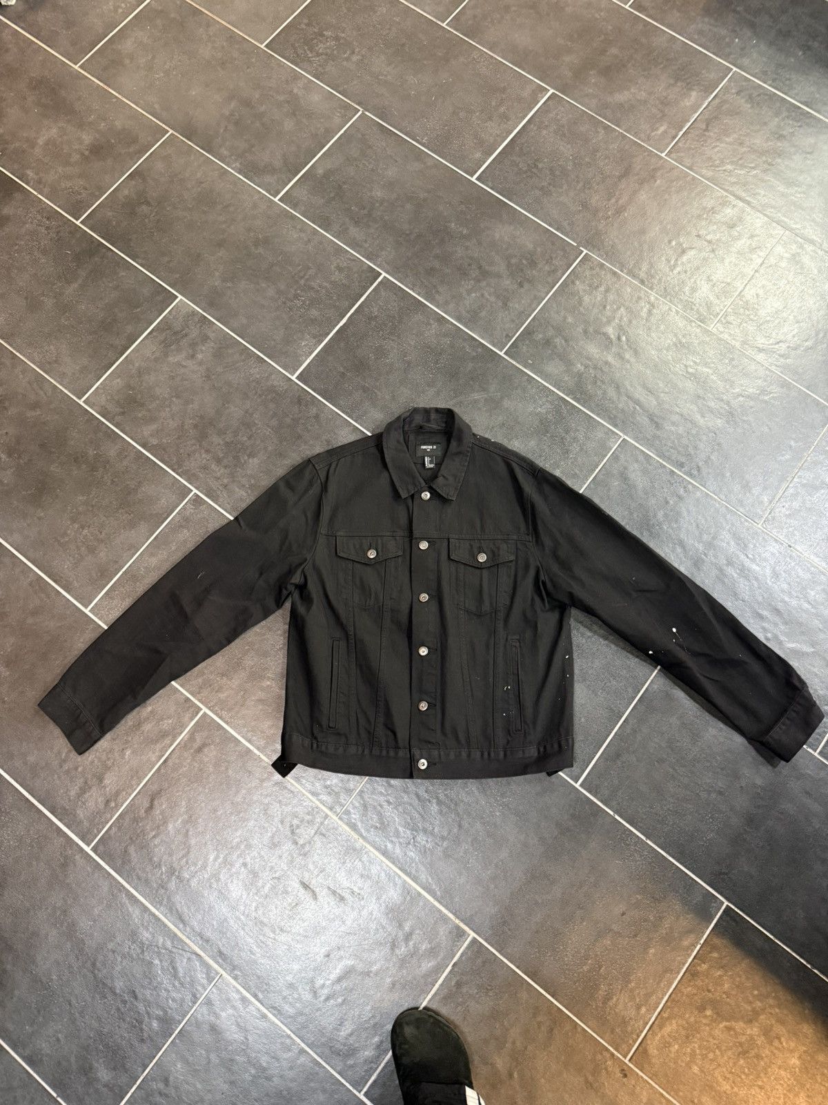 Forever 21 Sorry for the weight Chief keef custom jacket Size US L / EU 52-54 / 3 - 3 Thumbnail