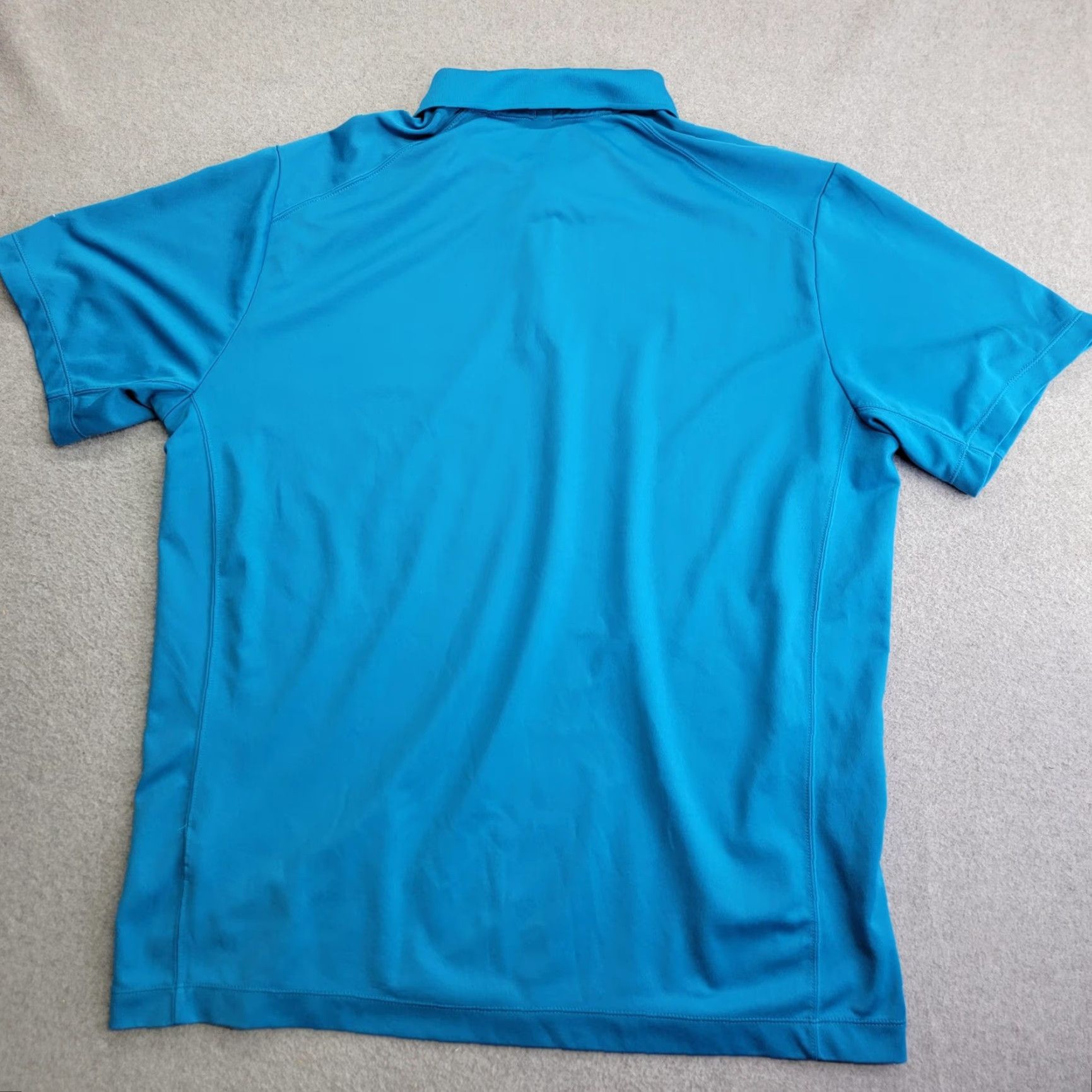 Nike Nike Golf Polo Shirt Mens 2XL Blue Dri-FIT Tour Performance Swoosh Short Sleeve Size US XXL / EU 58 / 5 - 6 Thumbnail