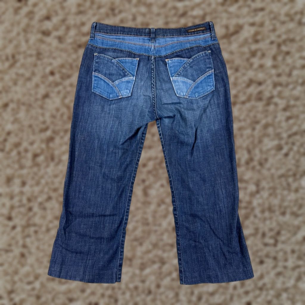 Citizens Of Humanity Citizens of Humanity COH Jeans Capri Womens 8 Blue Cotton Denim Medium Stretch 5-Pocket Designer American United States 2000s Womens jeans Size 30" / US 8 / IT 44 - 1 Thumbnail