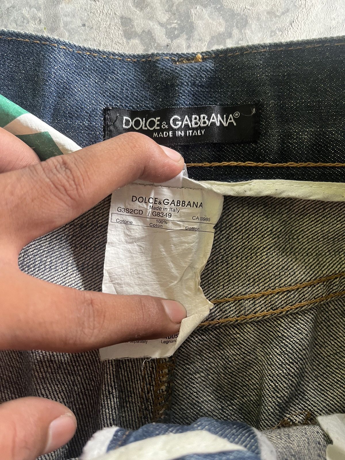 Dolce & Gabbana × Vintage Vintage Dolce Gabbana Size US 34 / EU 50 - 19 Thumbnail