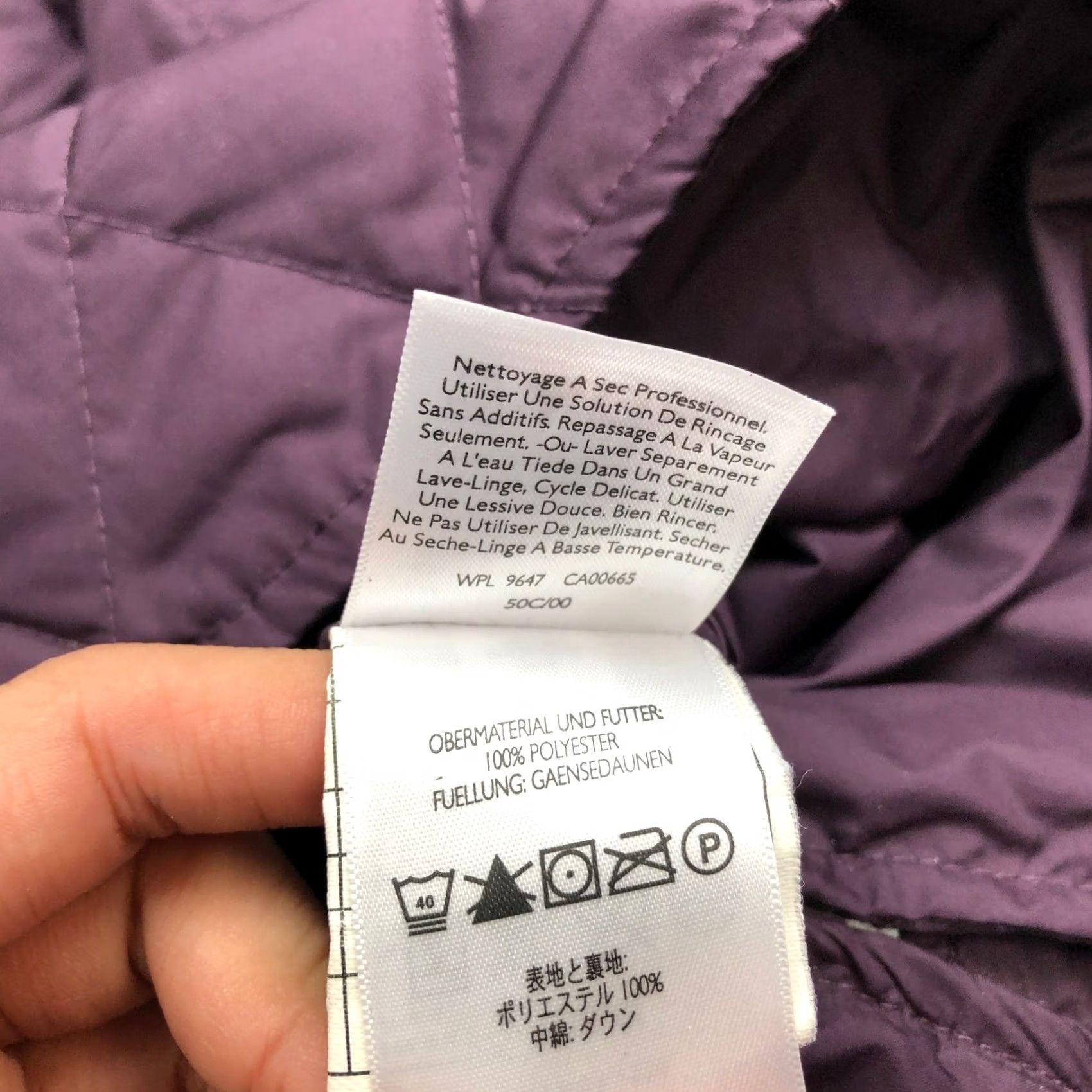 Eddie Bauer VINTAGE Eddie Bauer Embroidered Floral Quilted 600 Premium Goose Down Vest Womens Large L Sleeveless Full Zip Pockets Purple Size L / US 10 / IT 46 - 7 Thumbnail