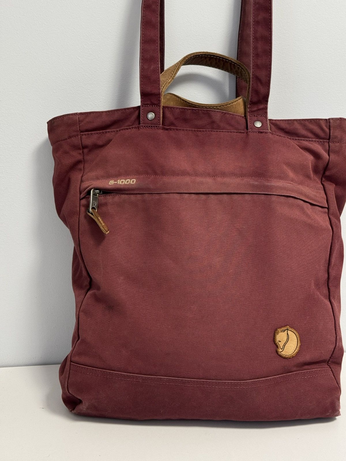 Fjallraven Fjallraven G-1000 Maroon Red Bag Totepack Shoulder Backpack Size ONE SIZE - 4 Thumbnail