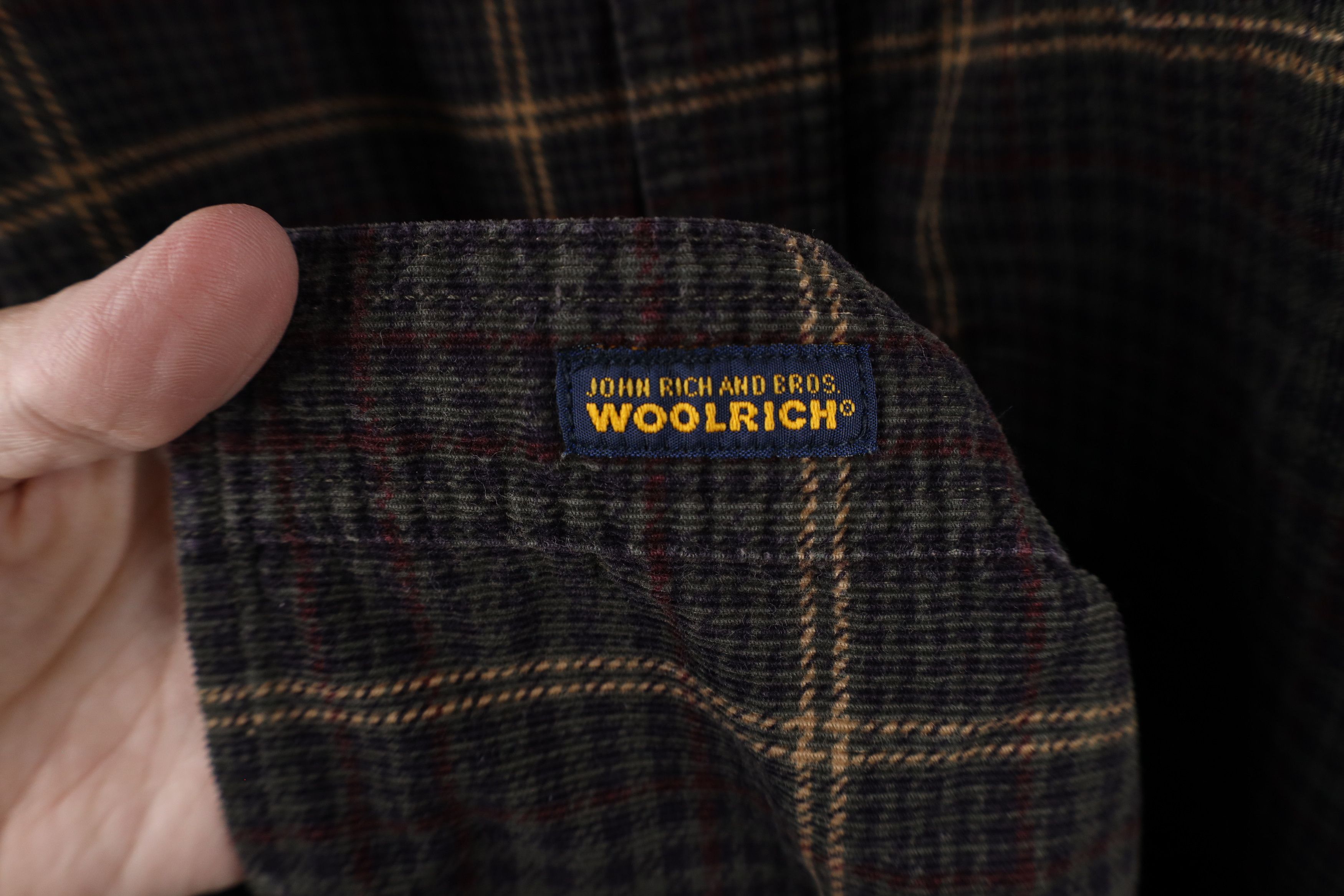 Vintage × Woolrich Woolen Mills Vintage 90s Woolrich Collared Button Down Shirt Plaid Size US XXL / EU 58 / 5 - 4 Thumbnail