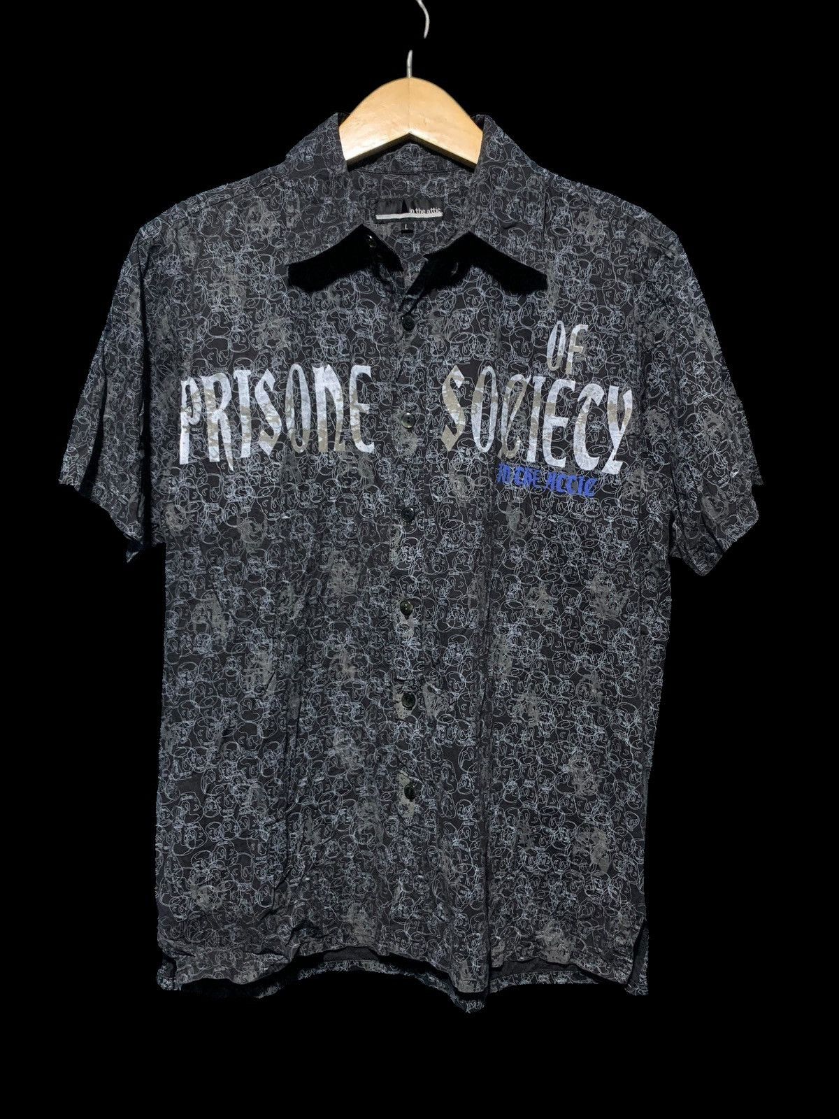 In The Attic In the Attic skull prisone of society punk y2k Size US L / EU 52-54 / 3 - 2 Thumbnail