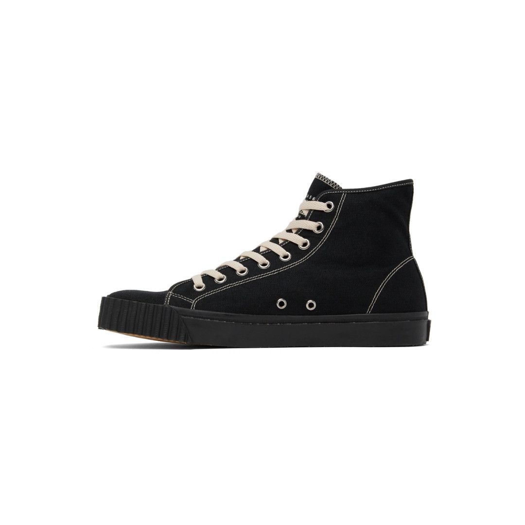 Maison Margiela oc11z0725 Tabi Hi-Top Sneakers in Black Size US 11.5 / EU 44-45 - 3 Thumbnail