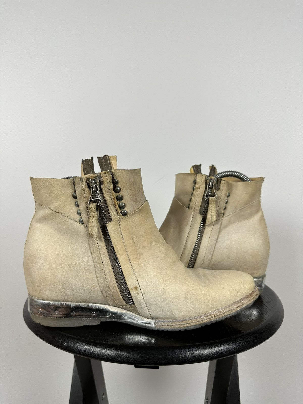 A.S.98 Women’s A.S.98. Airstep Leather Boots Size US 8 / IT 38 - 9 Thumbnail