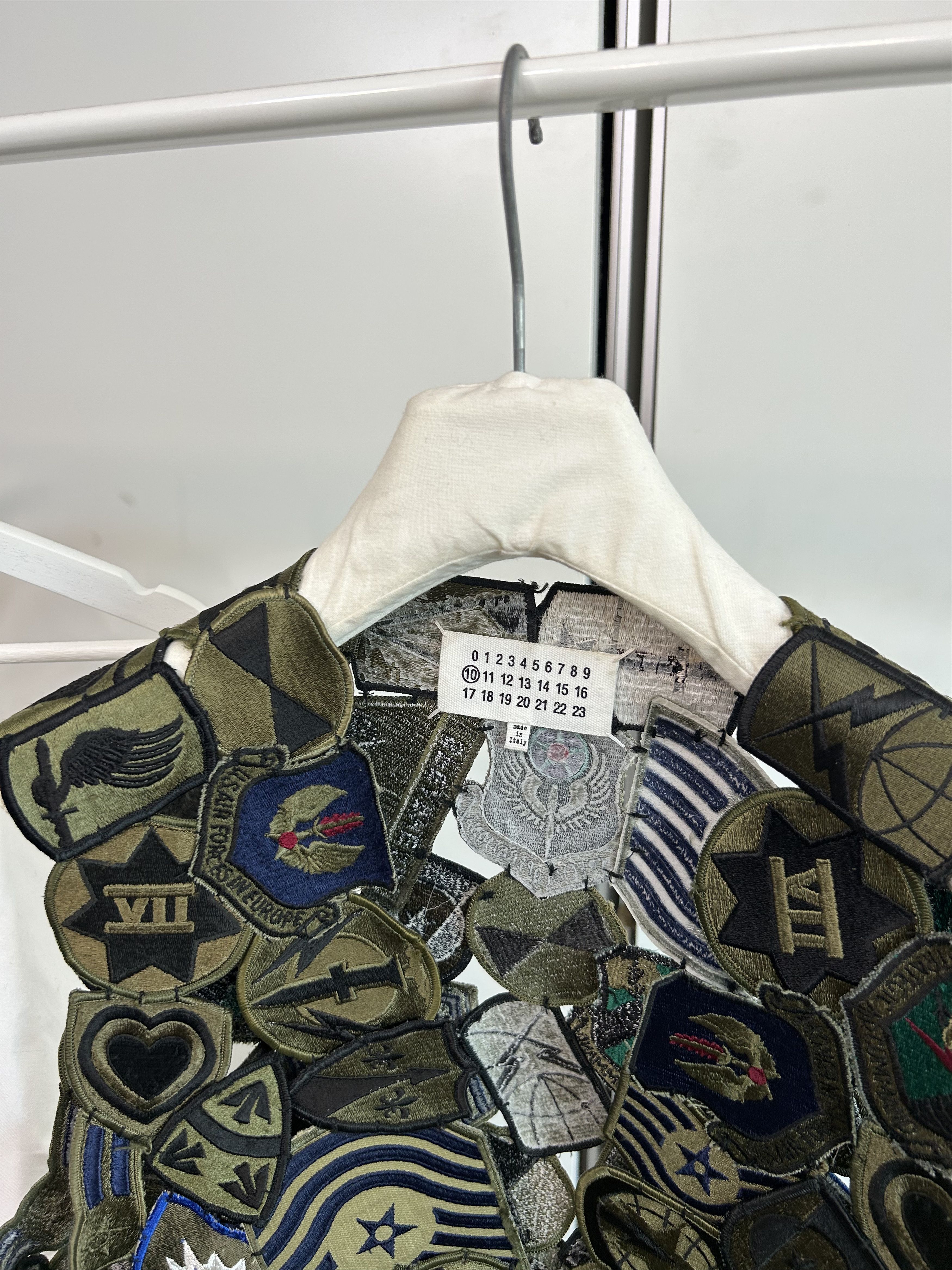 Maison Margiela MAISON MARGIELA Artisanal Military Insignia Vest Size US M / EU 48-50 / 2 - 3 Thumbnail