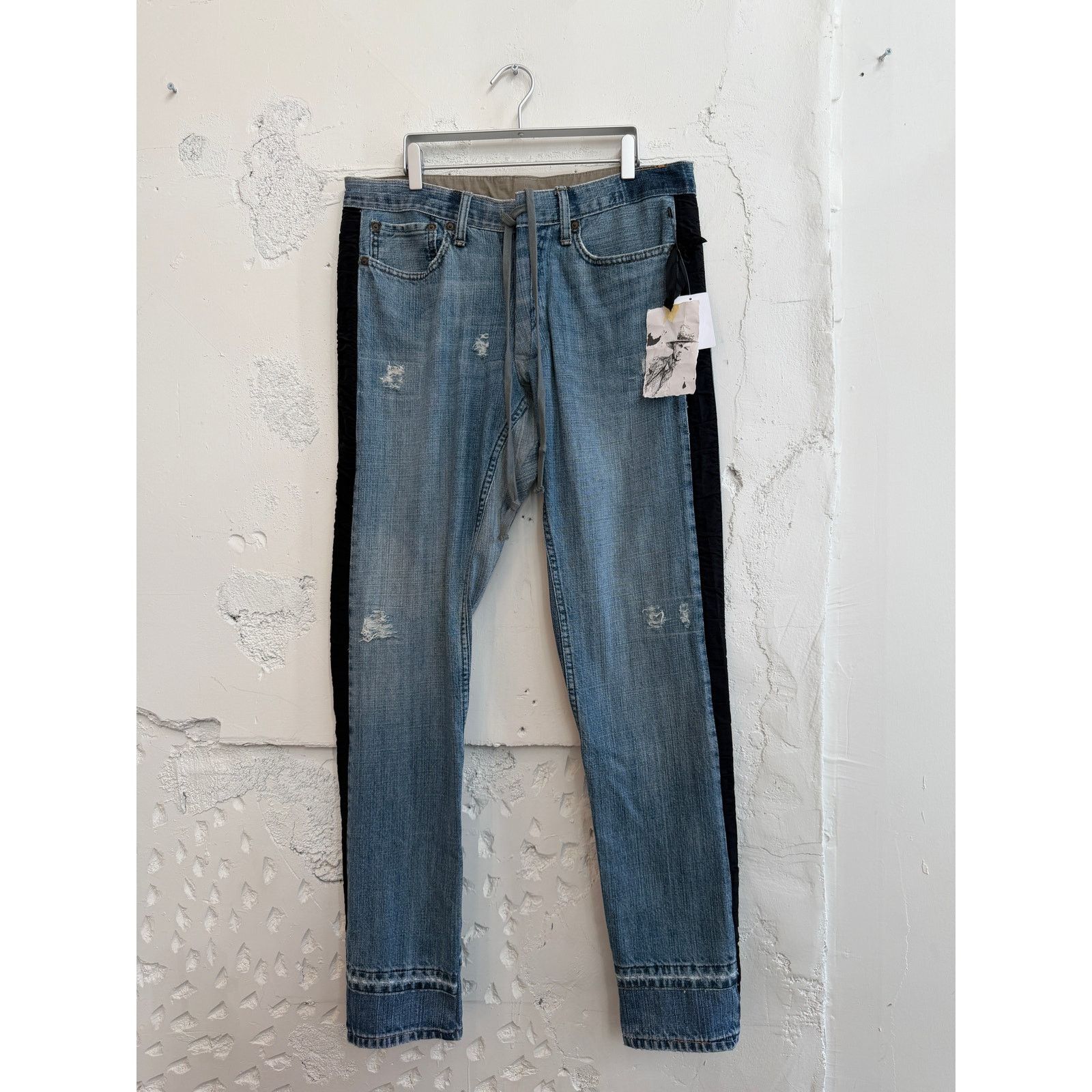 Greg Lauren 34 Tux Denim Lounge Pants