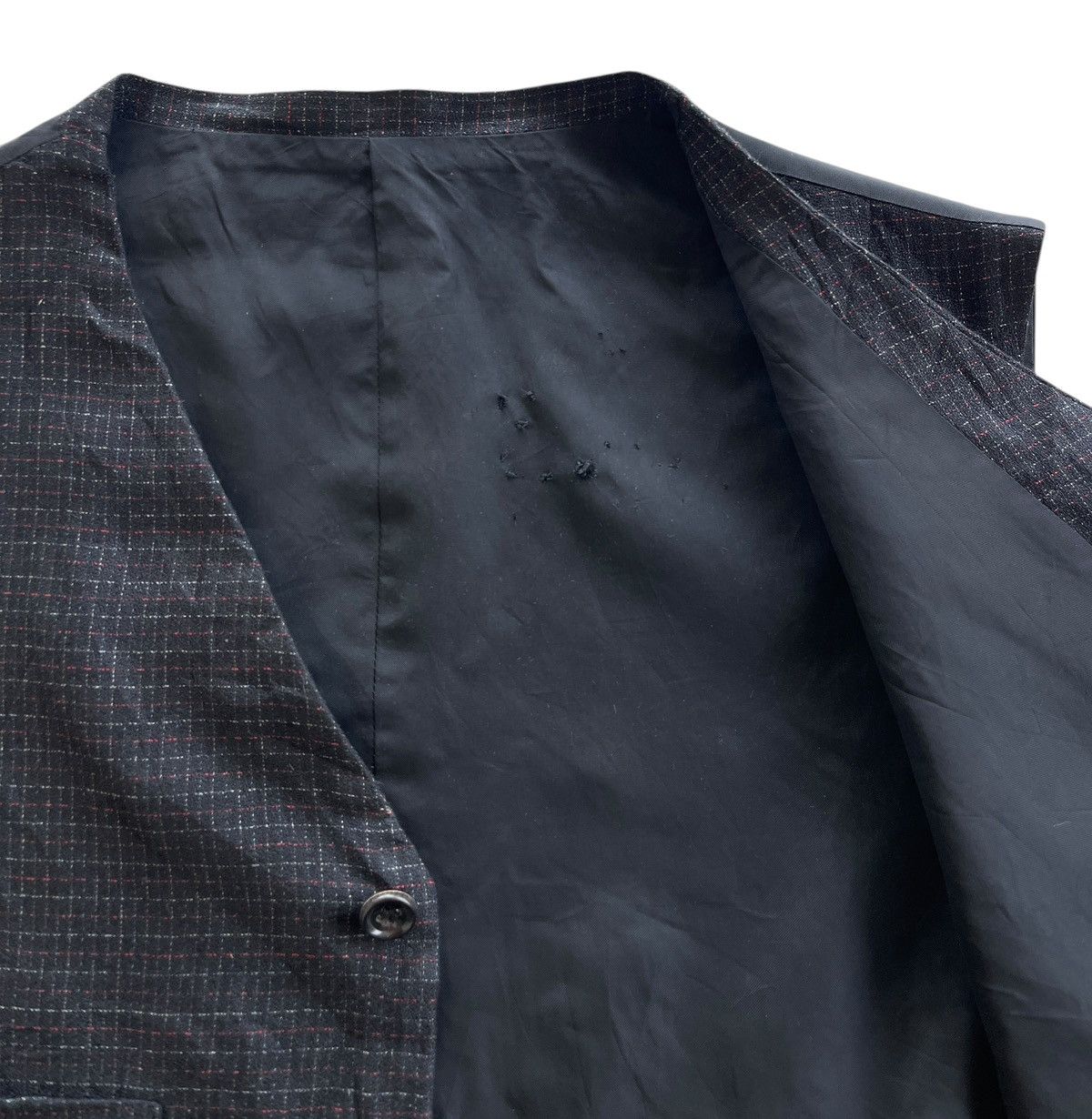 Comme des Garcons Homme AD1997 CDG Homme Plaid Waist Vest Size US M / EU 48-50 / 2 - 3 Thumbnail