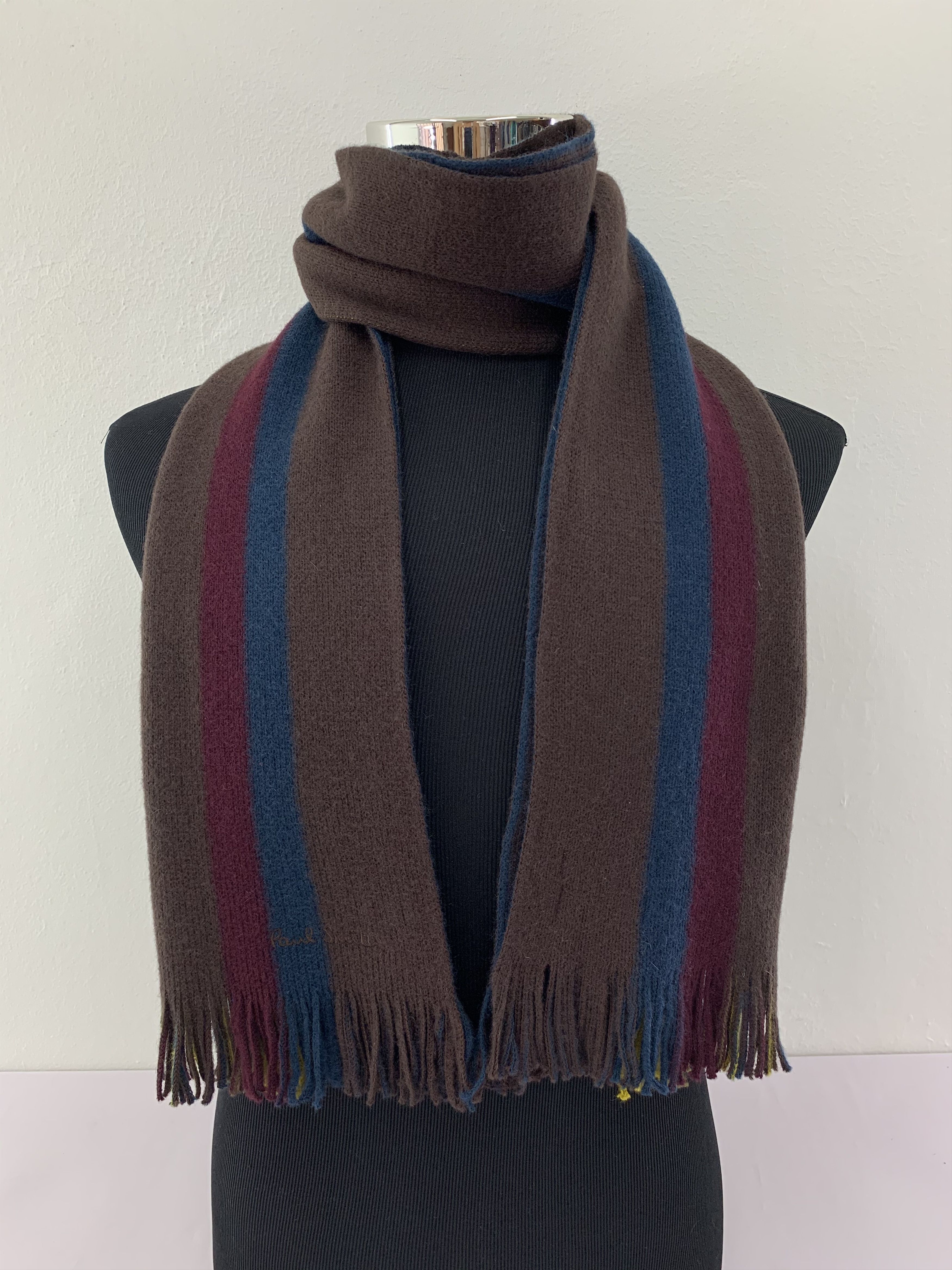 Paul Smith Paul smith Scarf Wool Muffler Neck Wrap BL4005 Size ONE SIZE - 1 Thumbnail