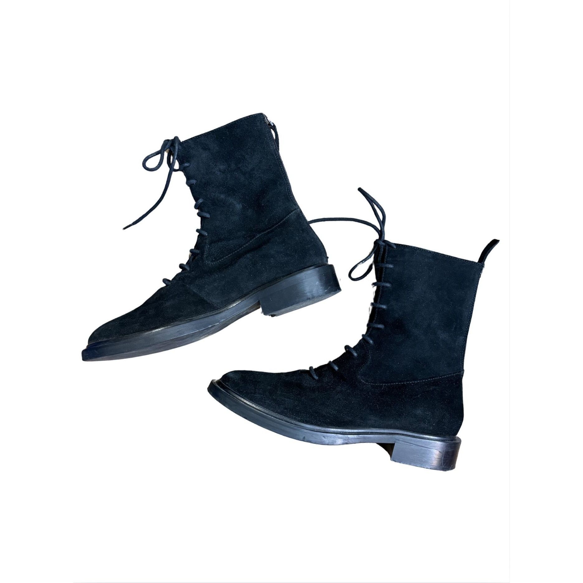 Other A.Emery Daijah 50MM Leather Black Boots GUC $740 sz 37 Size US 7 / IT 37 - 2 Thumbnail