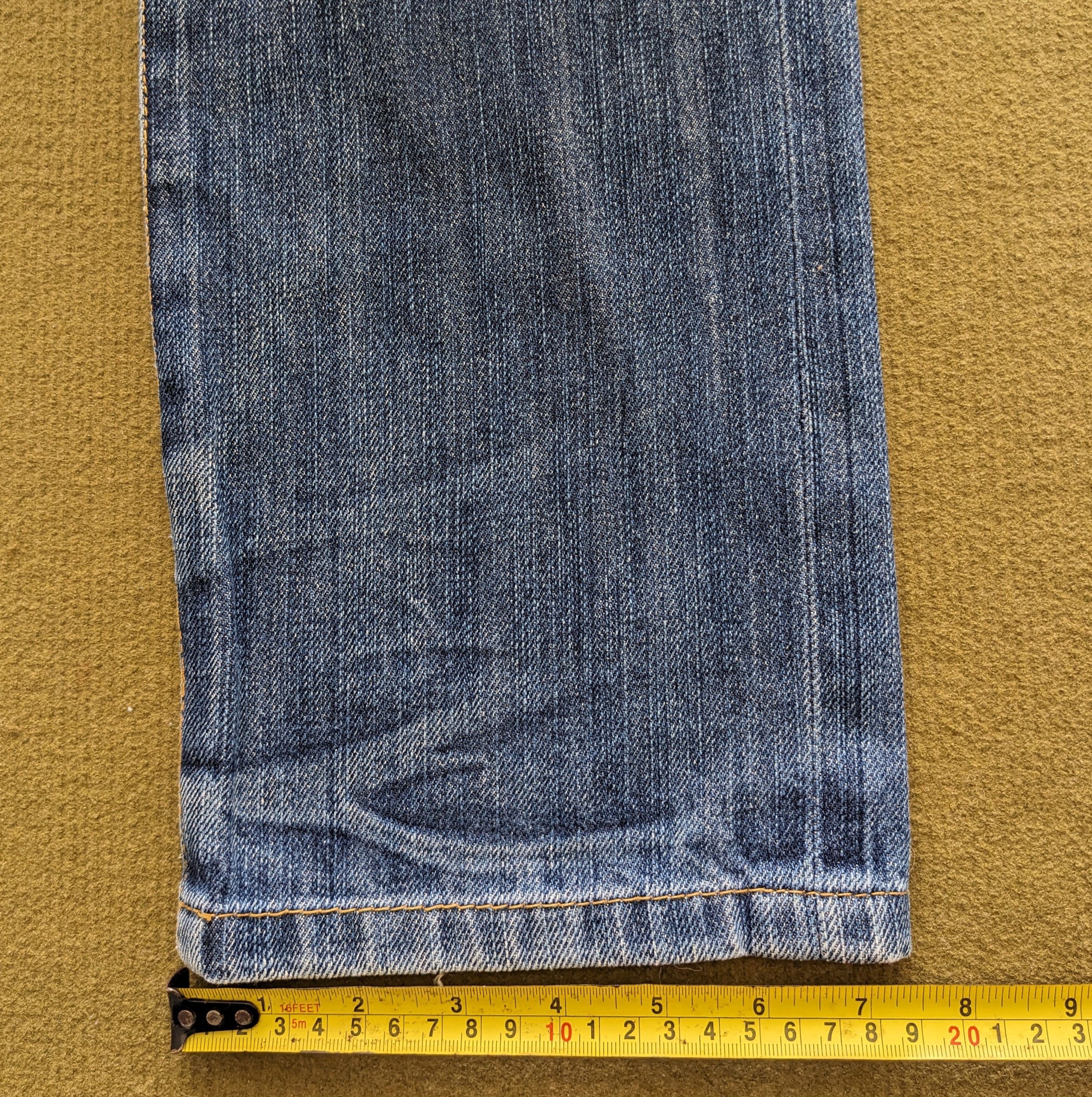 Evisu Vintage EVISU Japanese Fashion Brand Custom Jeans Size US 29 - 9 Thumbnail