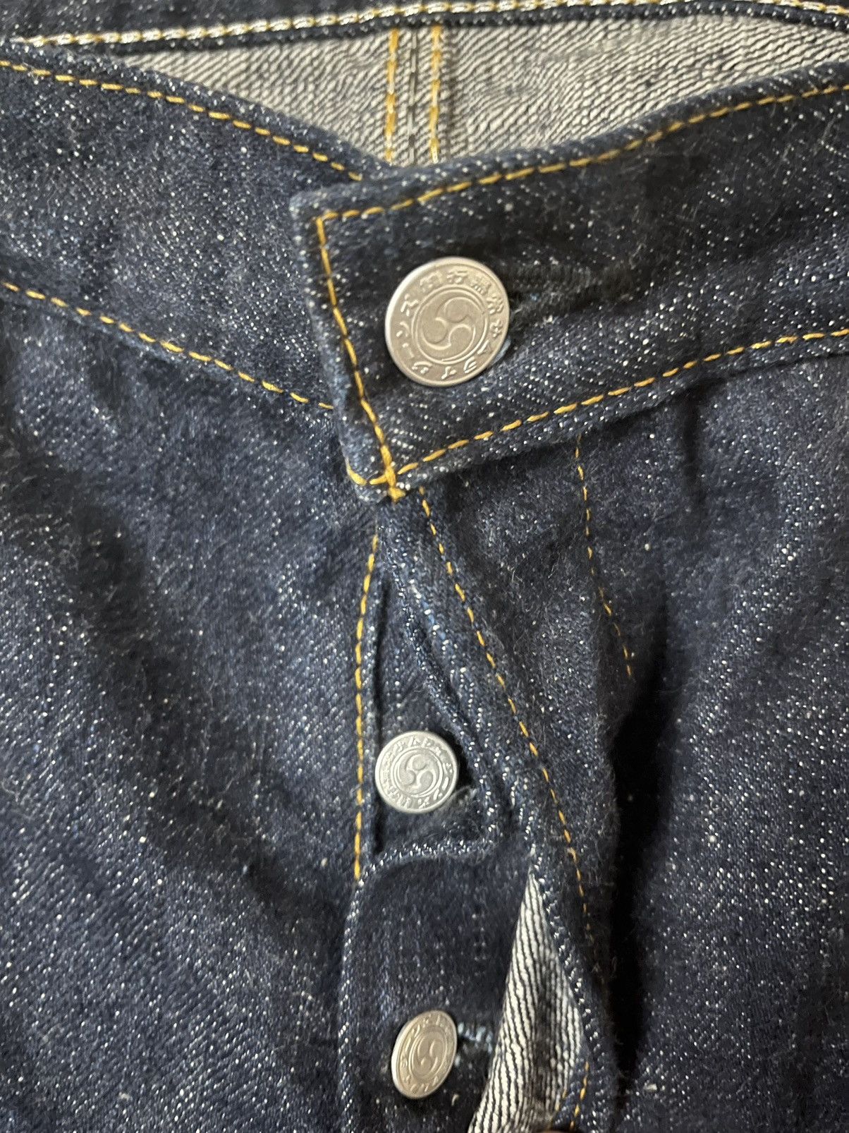 Japanese Brand Samurai Natural Indigo Jeans Size US 38 / EU 54 - 7 Thumbnail