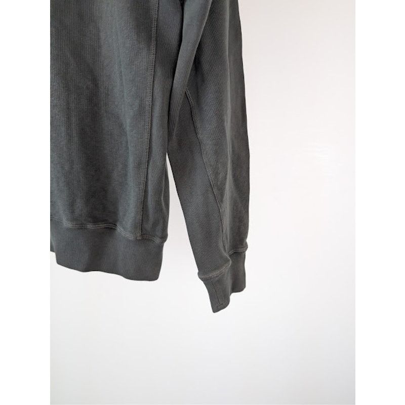 Stone Island o1rshd1 Malfile Cotton Fleece Zip Up Hoodie in Dark Grey Size US S / EU 44-46 / 1 - 13 Thumbnail