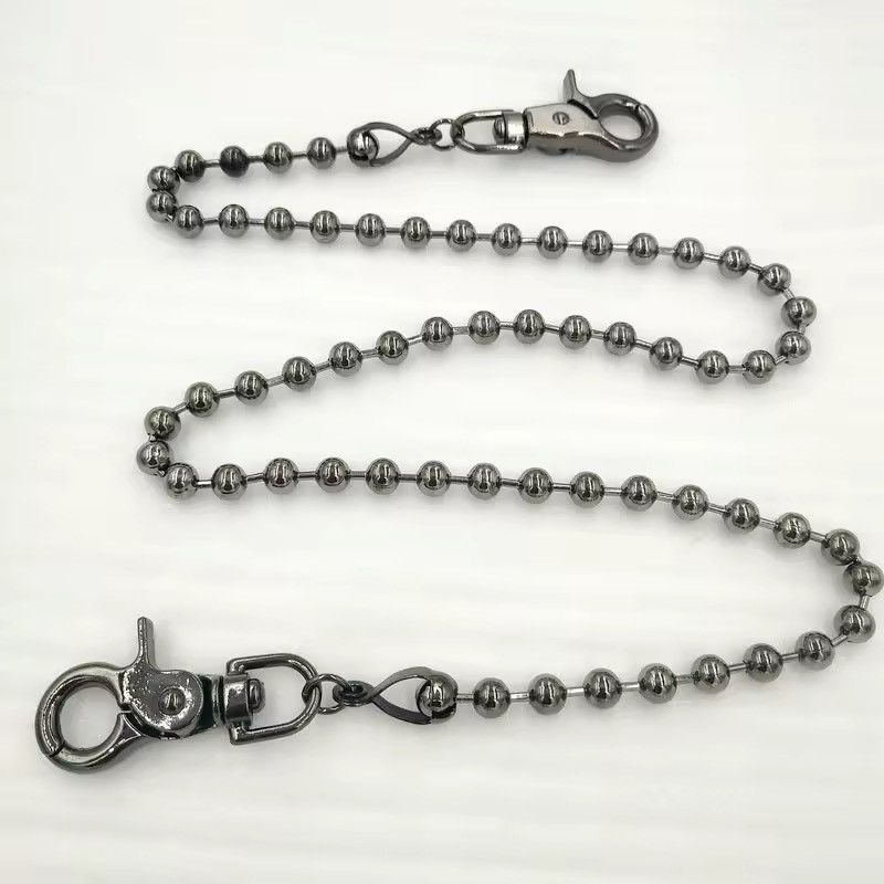 Designer Street Punk Round Chain Retro Stylish Size ONE SIZE - 1 Thumbnail