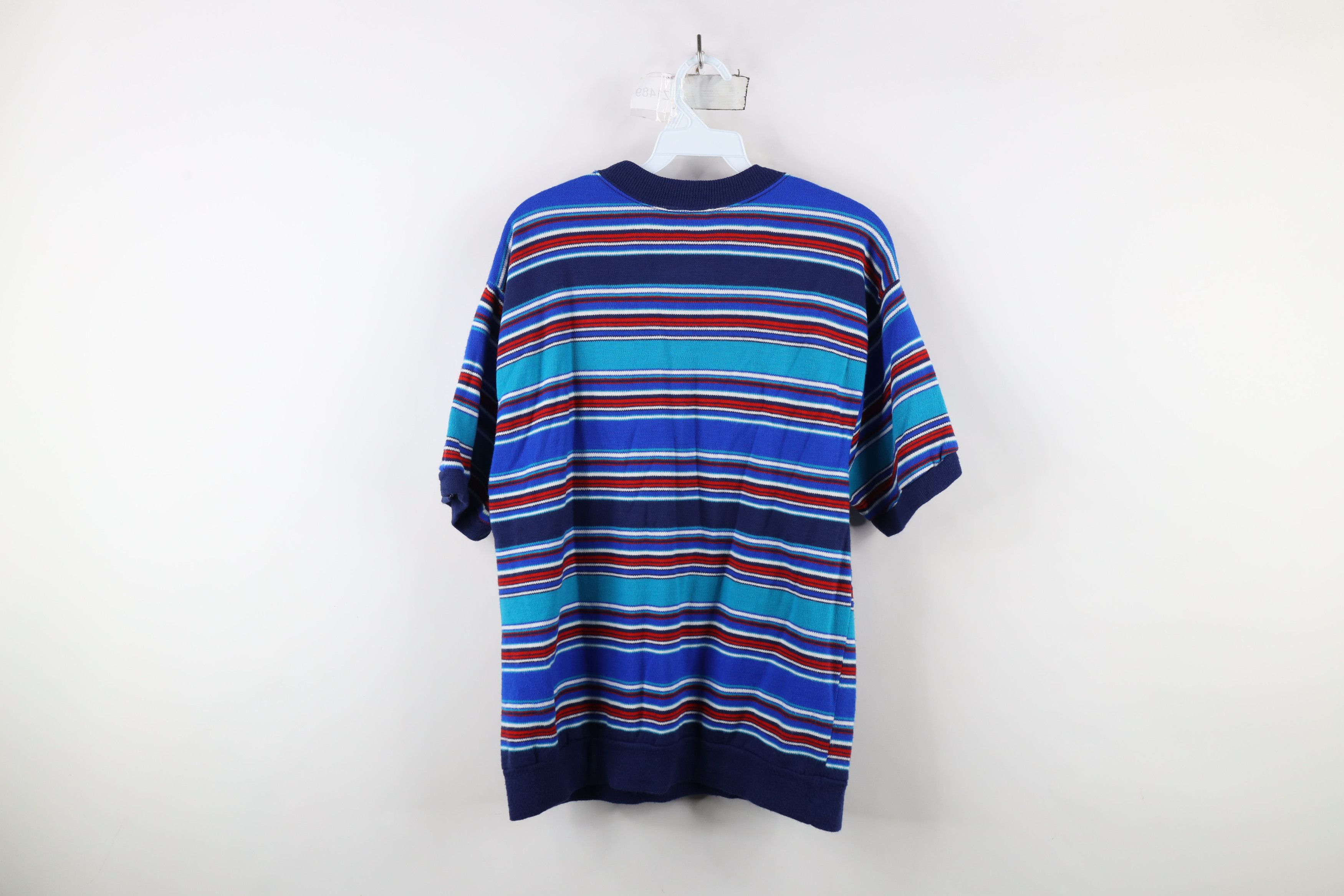Vintage Vintage 60s 70s Streetwear Knit Short Sleeve Sweater USA Size US L / EU 52-54 / 3 - 7 Thumbnail