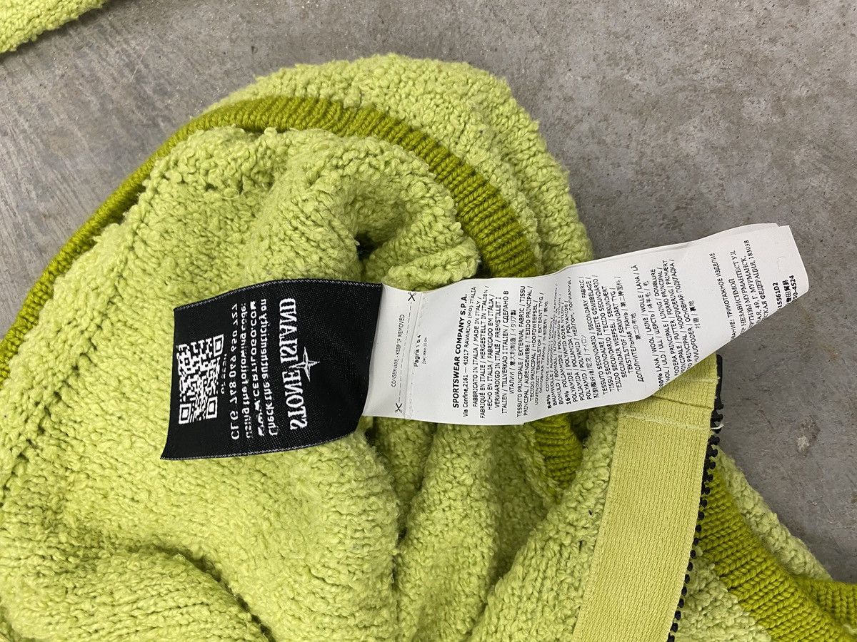Stone Island SS19 Stone Island Zip Hoodie Jacket Lime Green - Large Size US L / EU 52-54 / 3 - 10 Thumbnail
