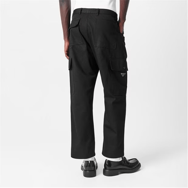 Prada Drill Cargo Trousers Size US 36 / EU 52 - 4 Thumbnail