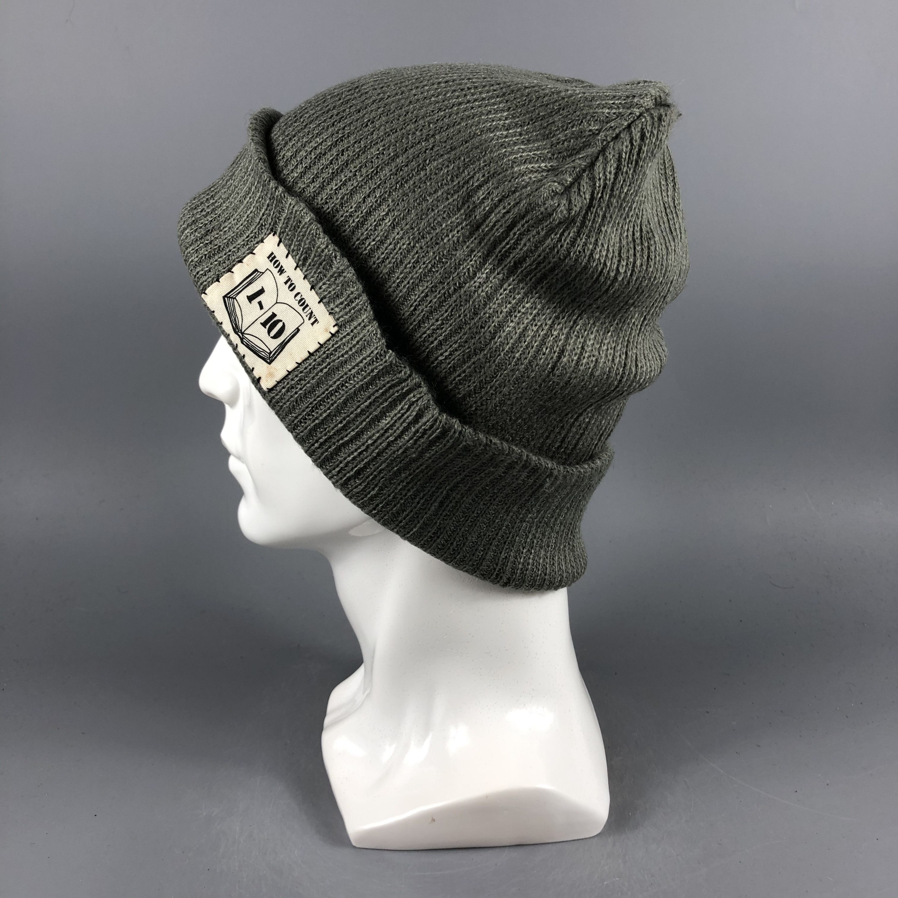 Vintage How to Count Silver Beanie Snow Hat Snow Cap -D1115 Size ONE SIZE - 1 Thumbnail