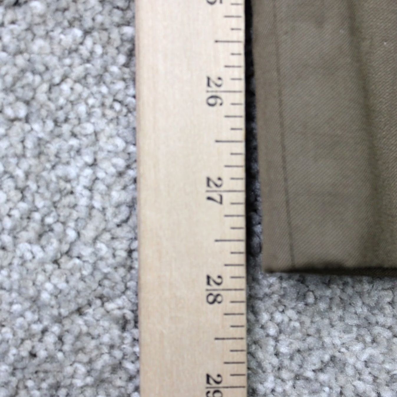 Jos. A. Bank Jos. A. Bank Pants Mens 38 Beige Signature Collection 100% Wool Flat Front Dress Pants Slim? Regular Rise Mid? Not adding. Size US 38 / EU 54 - 3 Thumbnail