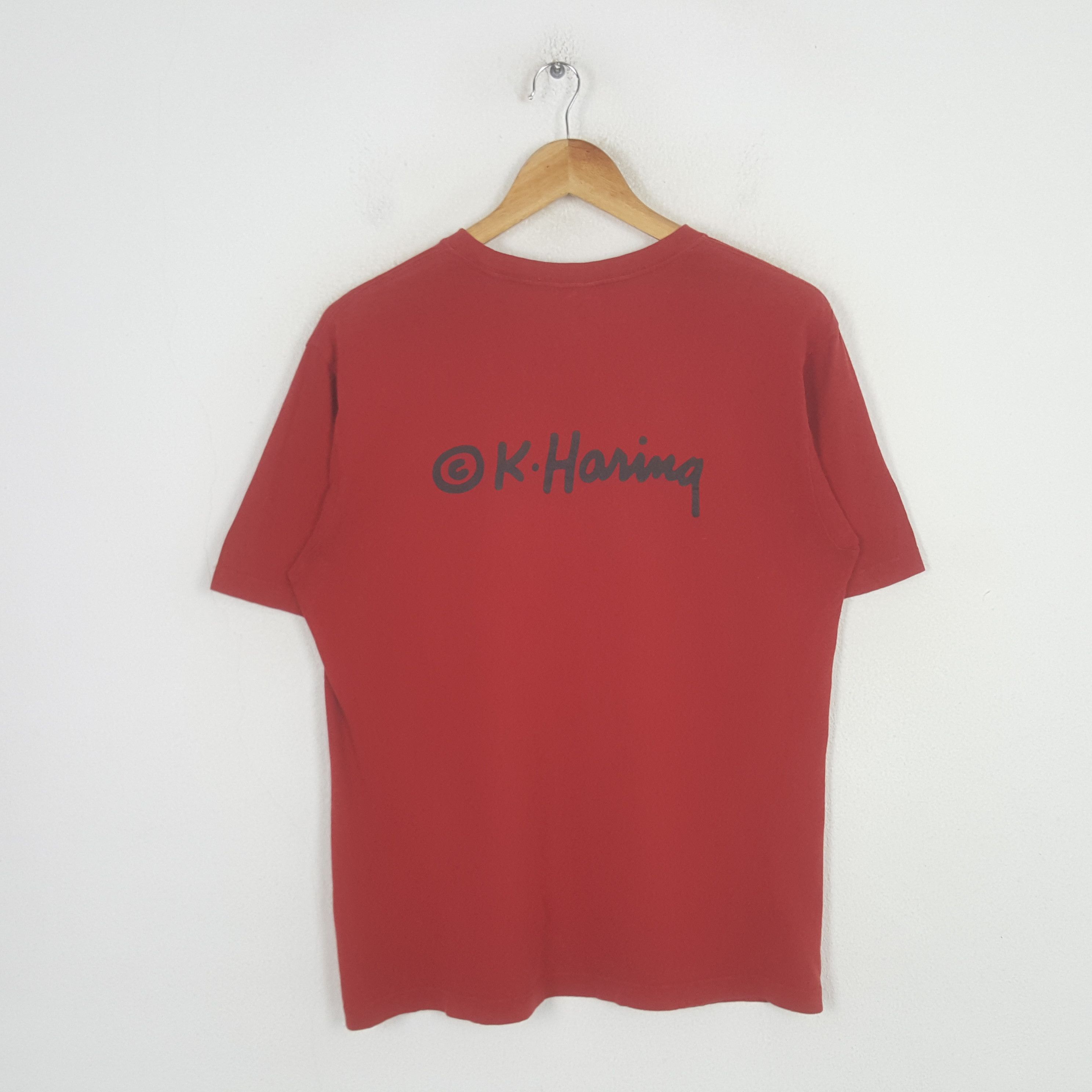 Keith Haring Vintage Keith Haring American Artists Tshirt C301N59 Size US M / EU 48-50 / 2 - 3 Thumbnail