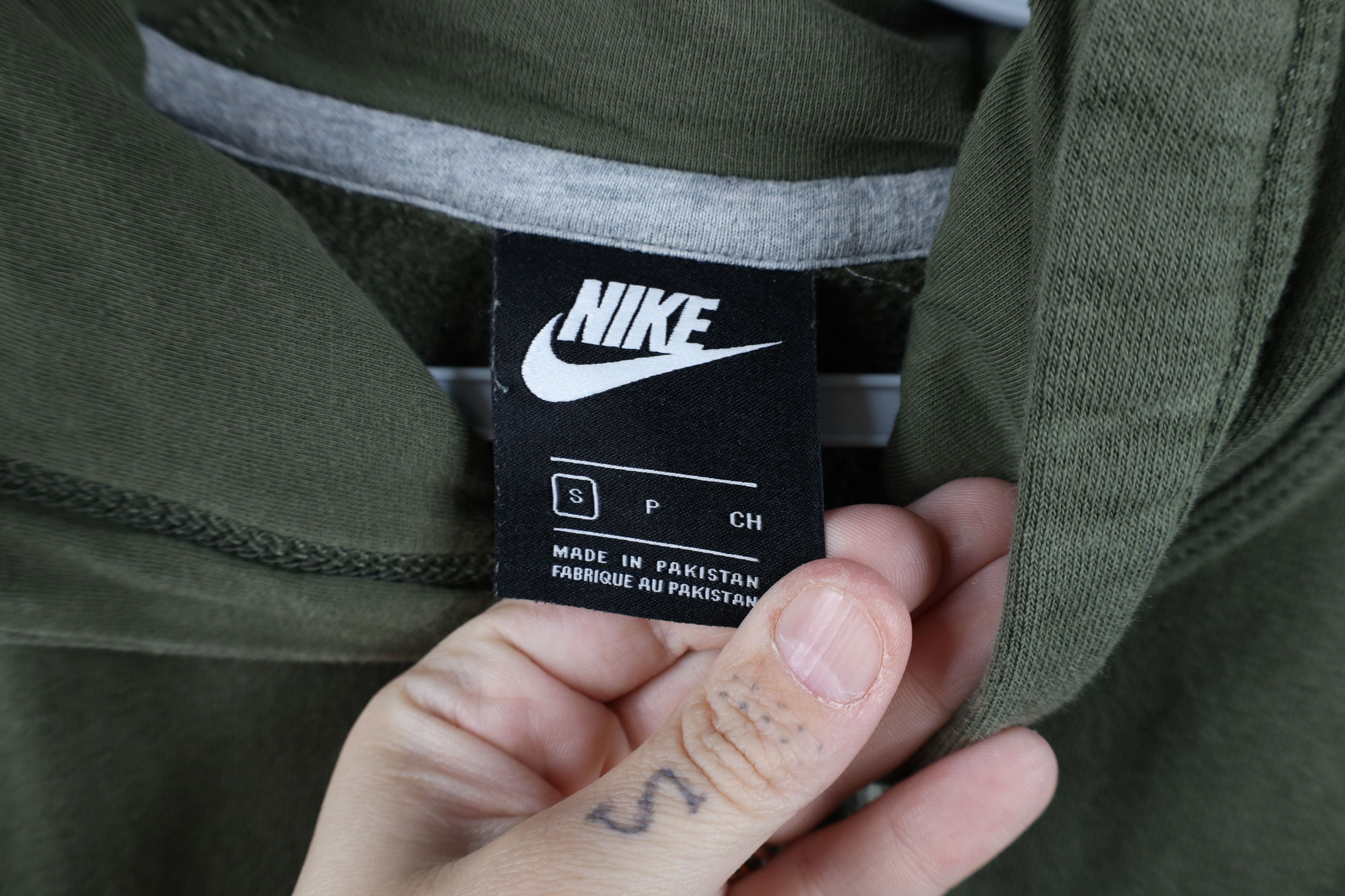 Nike Vintage Y2K Nike Scott Mini Swoosh Hoodie Sweatshirt Size US S / EU 44-46 / 1 - 10 Thumbnail