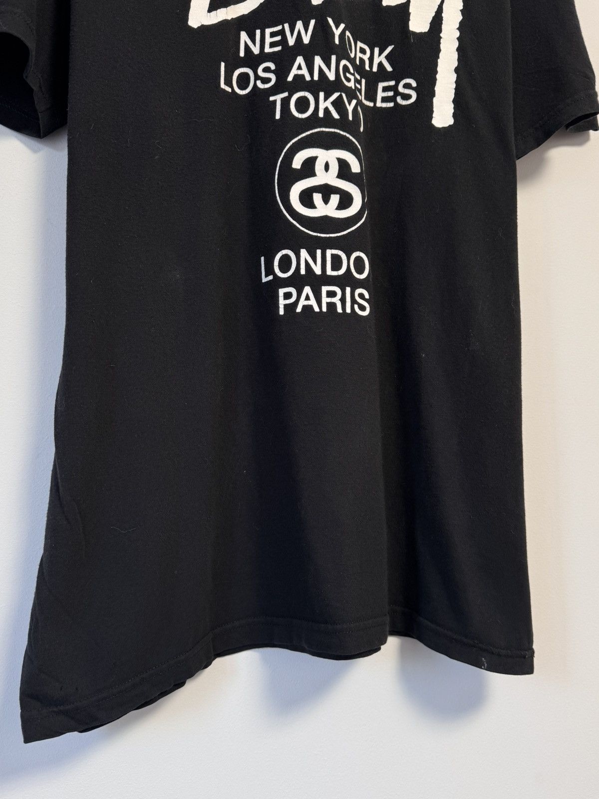 Stussy × Vintage Stussy Vintage T-Shirt big logo Y2K style Size US L / EU 52-54 / 3 - 2 Thumbnail