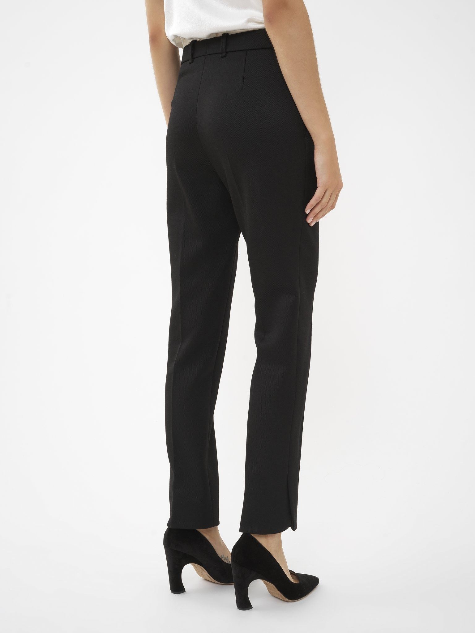 Chloe o1loc1c0325 CHC24 Trouser in Black Size 25" / US 0 / IT 36 - 4 Thumbnail