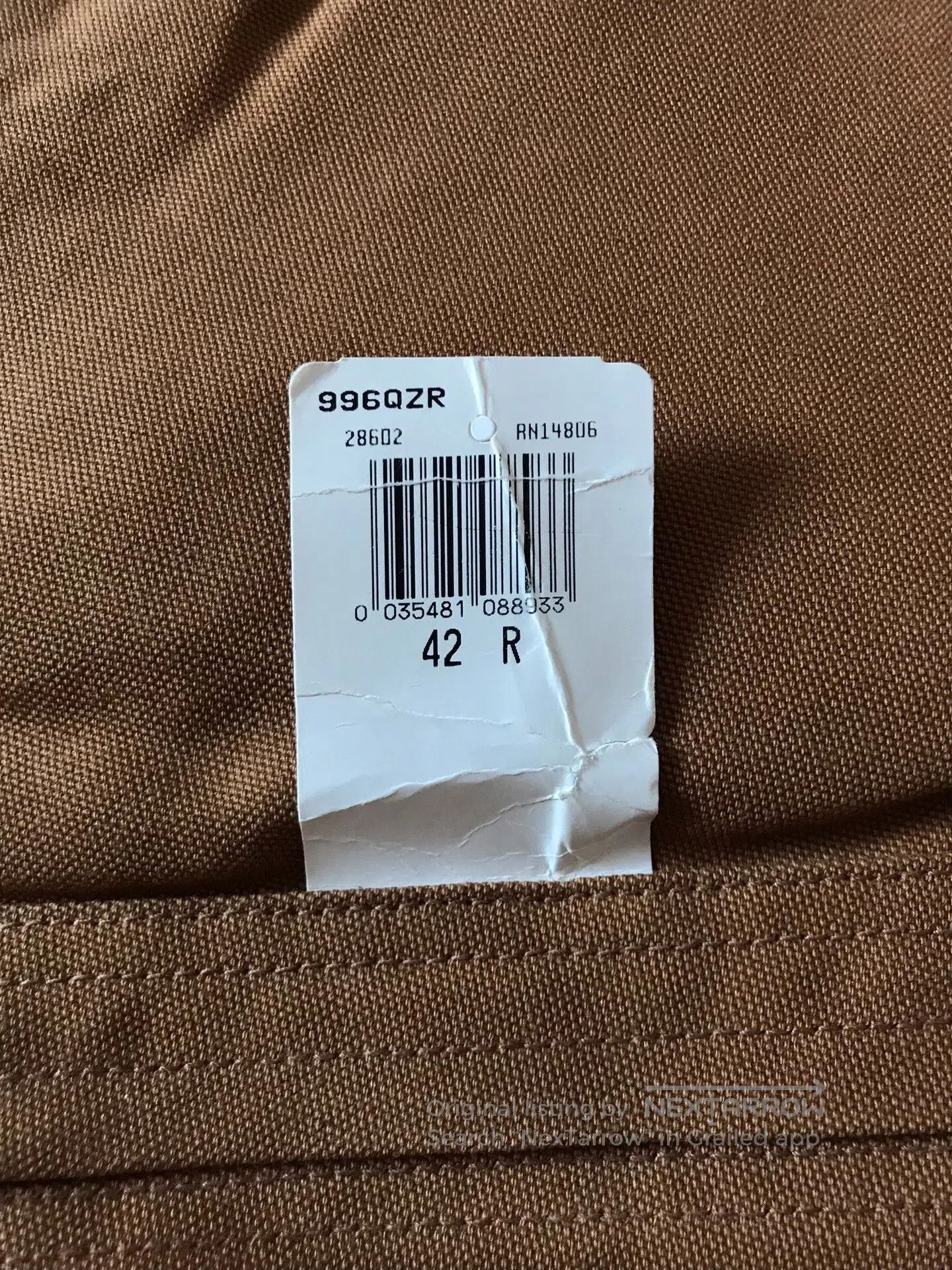 Carhartt 90s Carhartt 996QZR Coveralls. Size US 26 / EU 42 - 8 Thumbnail