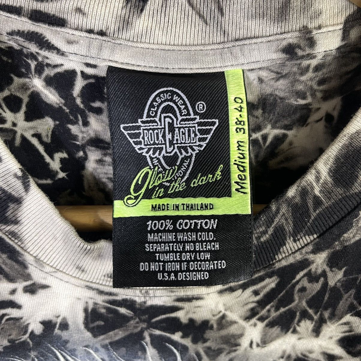 Vintage Vintage Tie Dye Skull Ride Glow In The Dark Tee Size US M / EU 48-50 / 2 - 6 Thumbnail