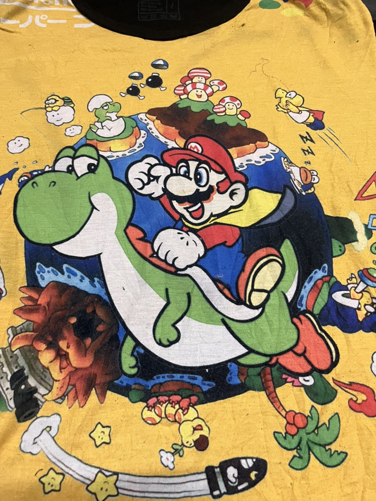 Nintendo 💥💥Nintendo Super Mario Fullprinted Overpirinted Tees Size US L / EU 52-54 / 3 - 4 Thumbnail