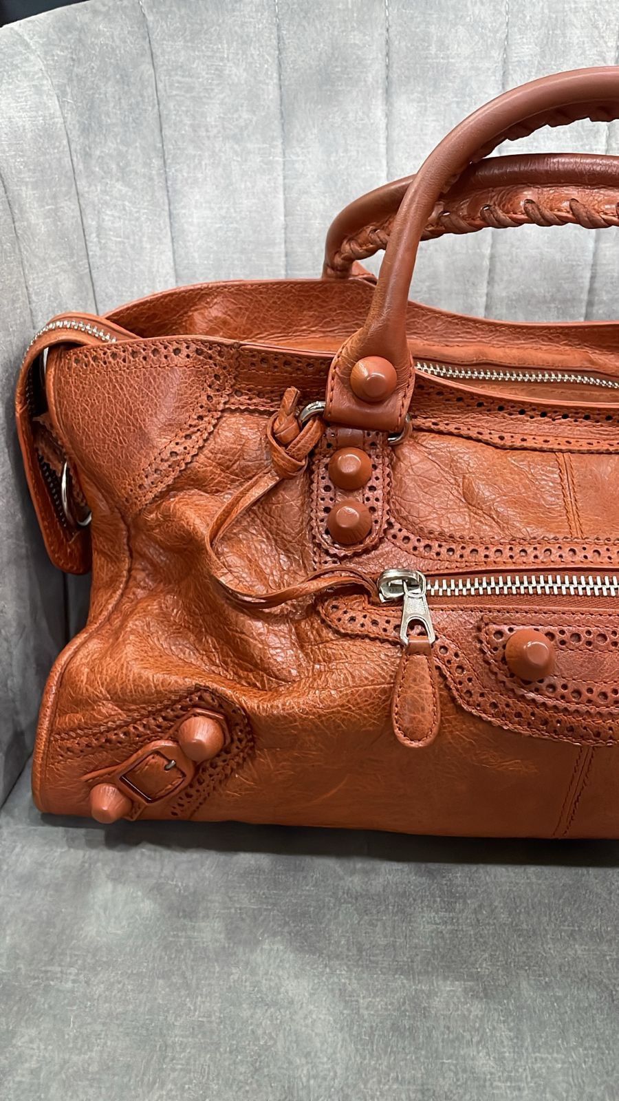 Balenciaga commedesbored Balenciaga Brogues Part-Time Bag - Automne Size ONE SIZE - 4 Thumbnail