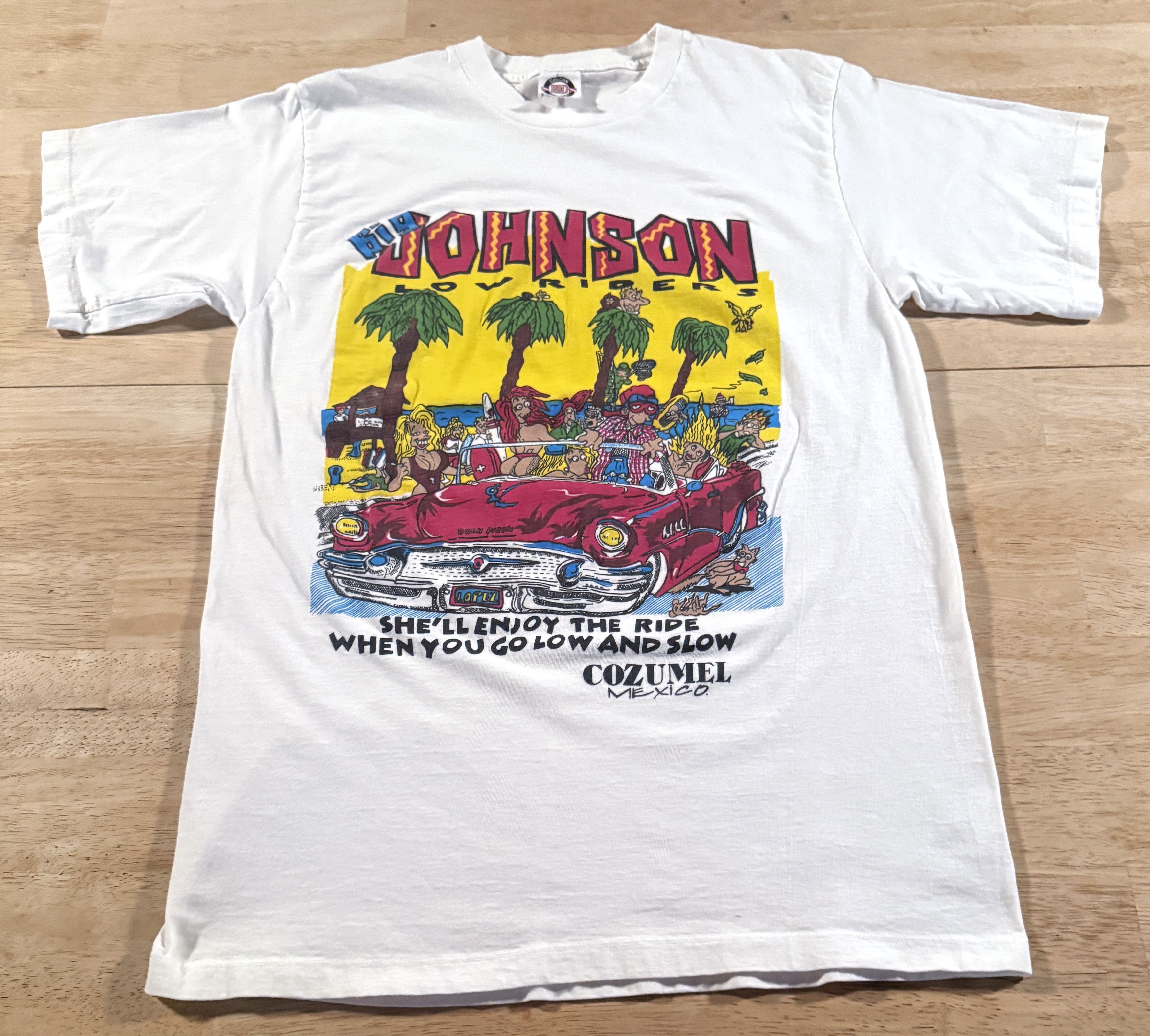 Vintage Big Johnson Low Riders L 90s Vintage Shirt Rare 1 of 1 Size US L / EU 52-54 / 3 - 2 Thumbnail