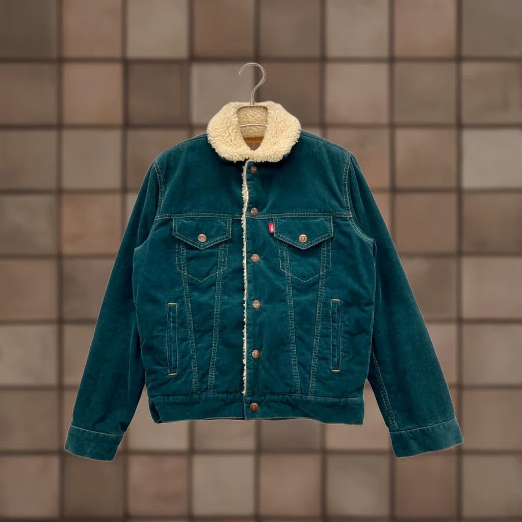Vintage TMT Boa jacket Men Jacket S Green Size US S / EU 44-46 / 1 - 1 Thumbnail