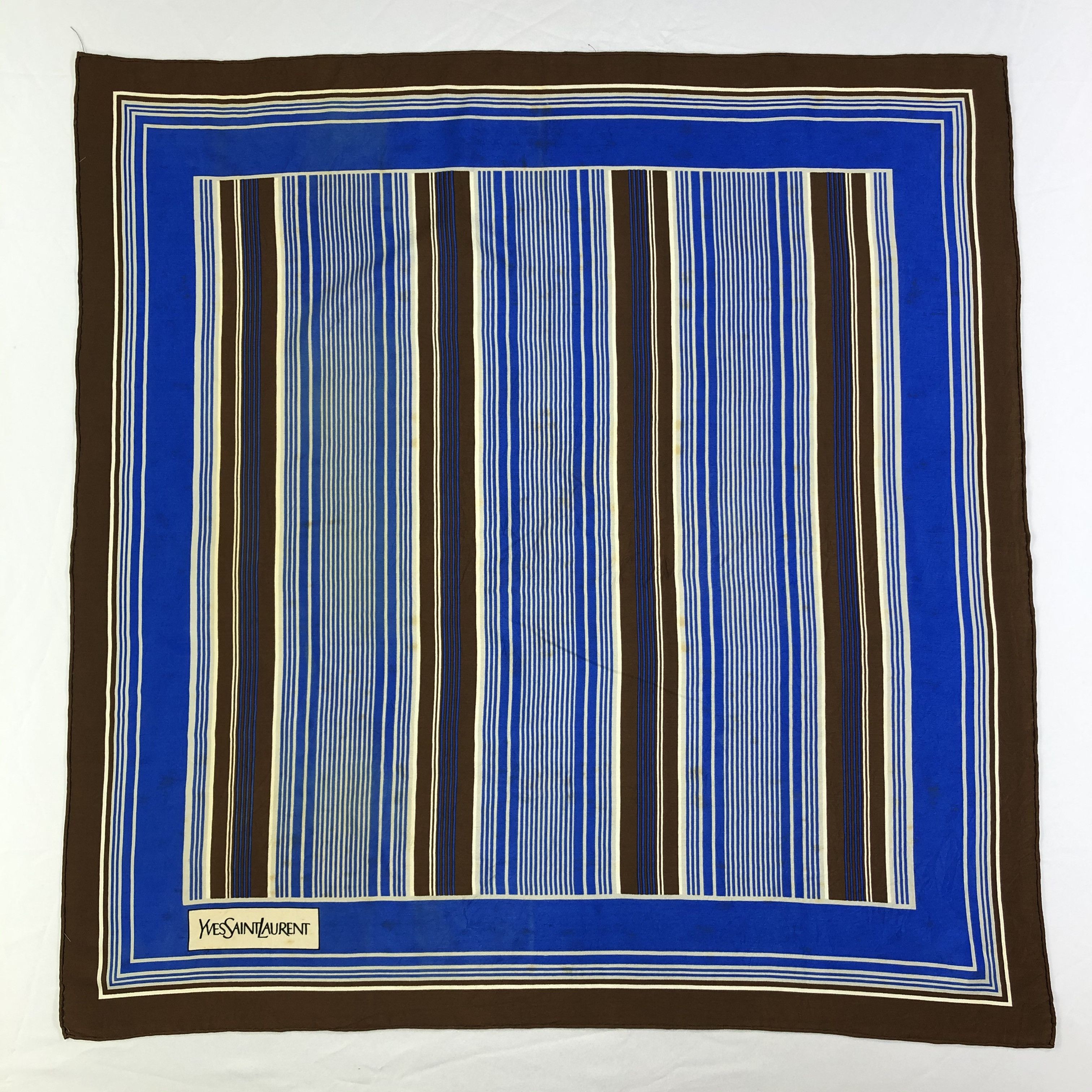 Vintage × Yves Saint Laurent Vintage Yves Saint Laurent Silk Scarf Size ONE SIZE - 2 Thumbnail
