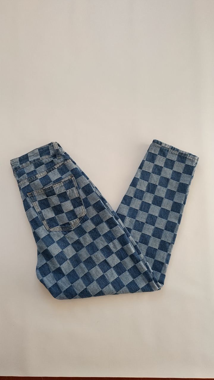 Japanese Brand × Jean Retro check jeans Size 28" / US 6 / IT 42 - 1 Thumbnail