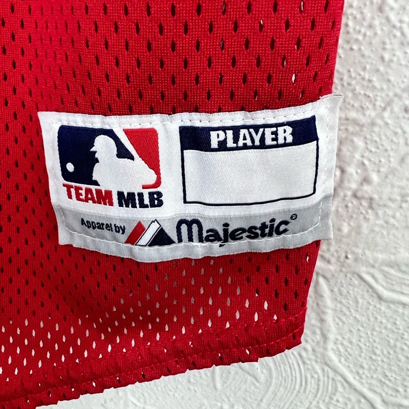 Majestic Vintage GAME USED Post 47 Legion Baseball Jersey #10 RARE L Size US L / EU 52-54 / 3 - 5 Thumbnail