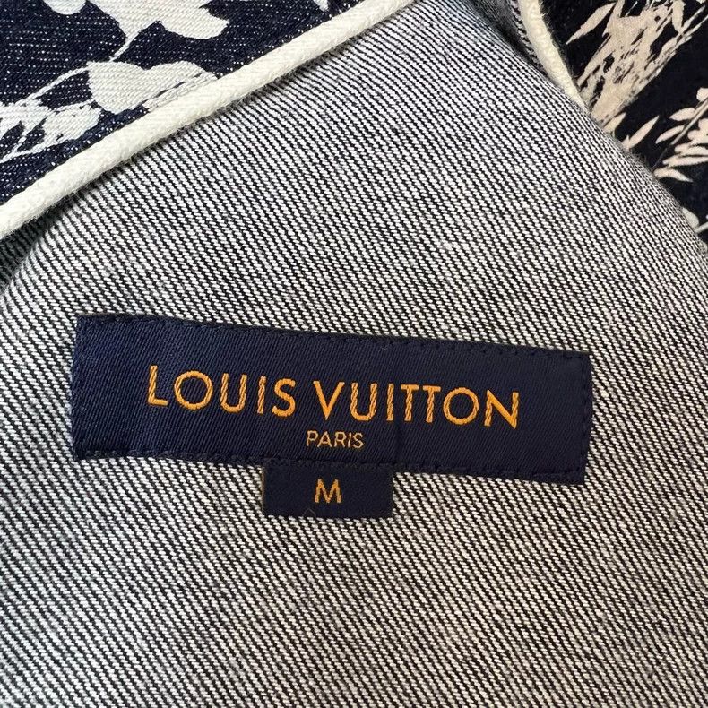 Louis Vuitton Louis Vuitton Full-print wheat-ear print denim baseball sh Size US M / EU 48-50 / 2 - 3 Thumbnail