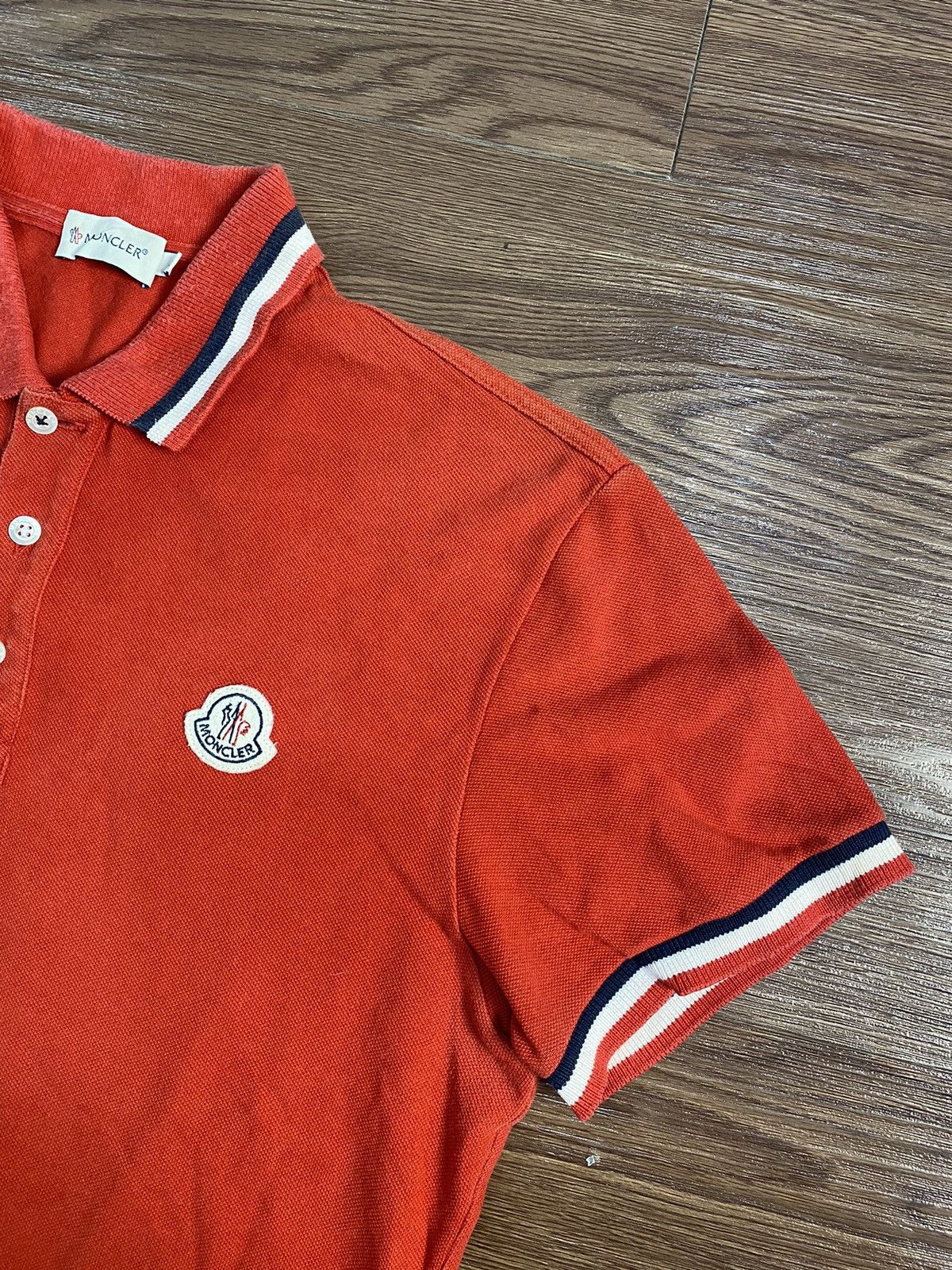 Moncler Moncler Polo Shirt Size US S / EU 44-46 / 1 - 2 Thumbnail