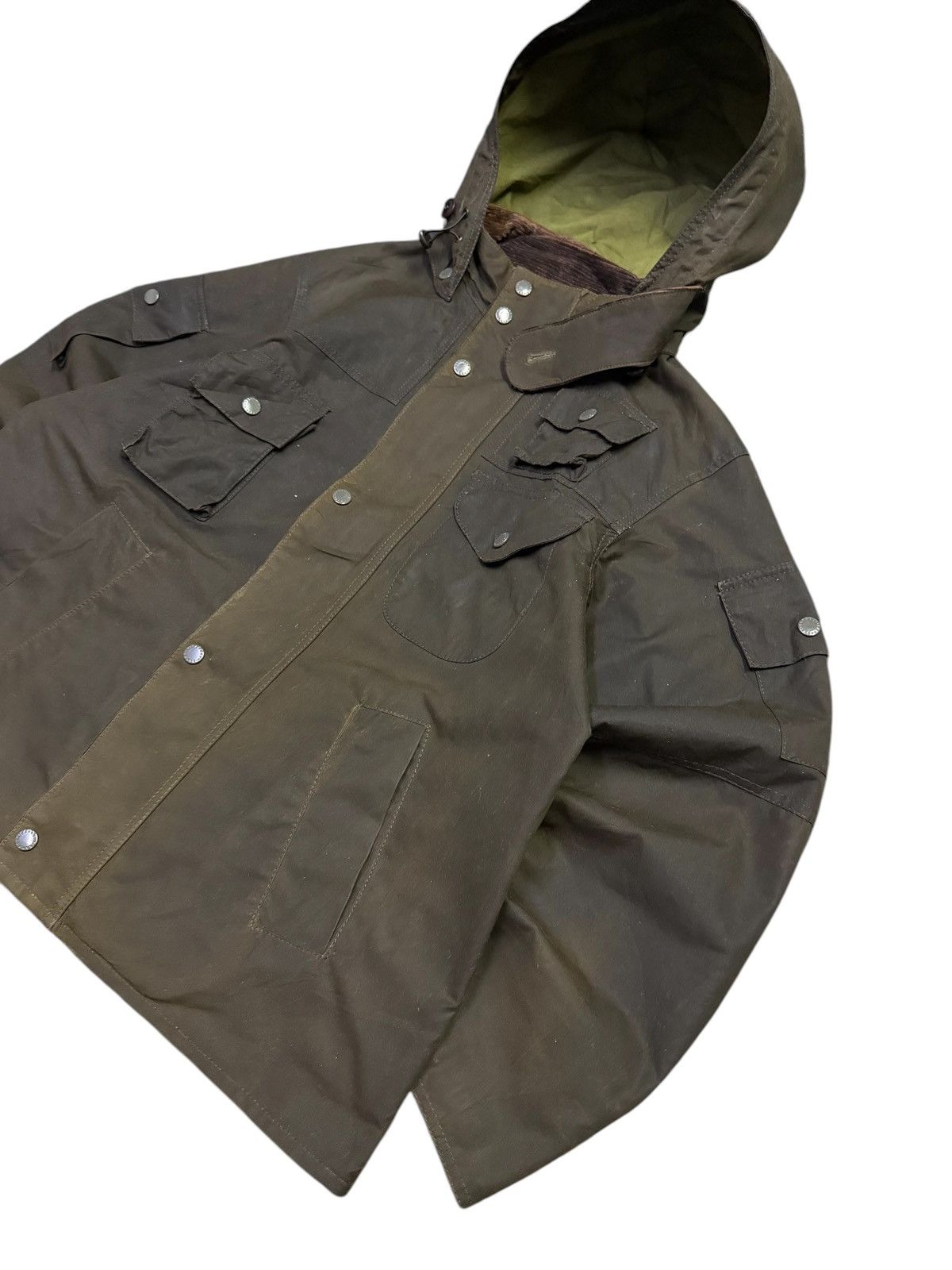 Barbour × Engineered Garments Barbour X Engineered Garment Cowen Wax Jacket Size US S / EU 44-46 / 1 - 2 Thumbnail