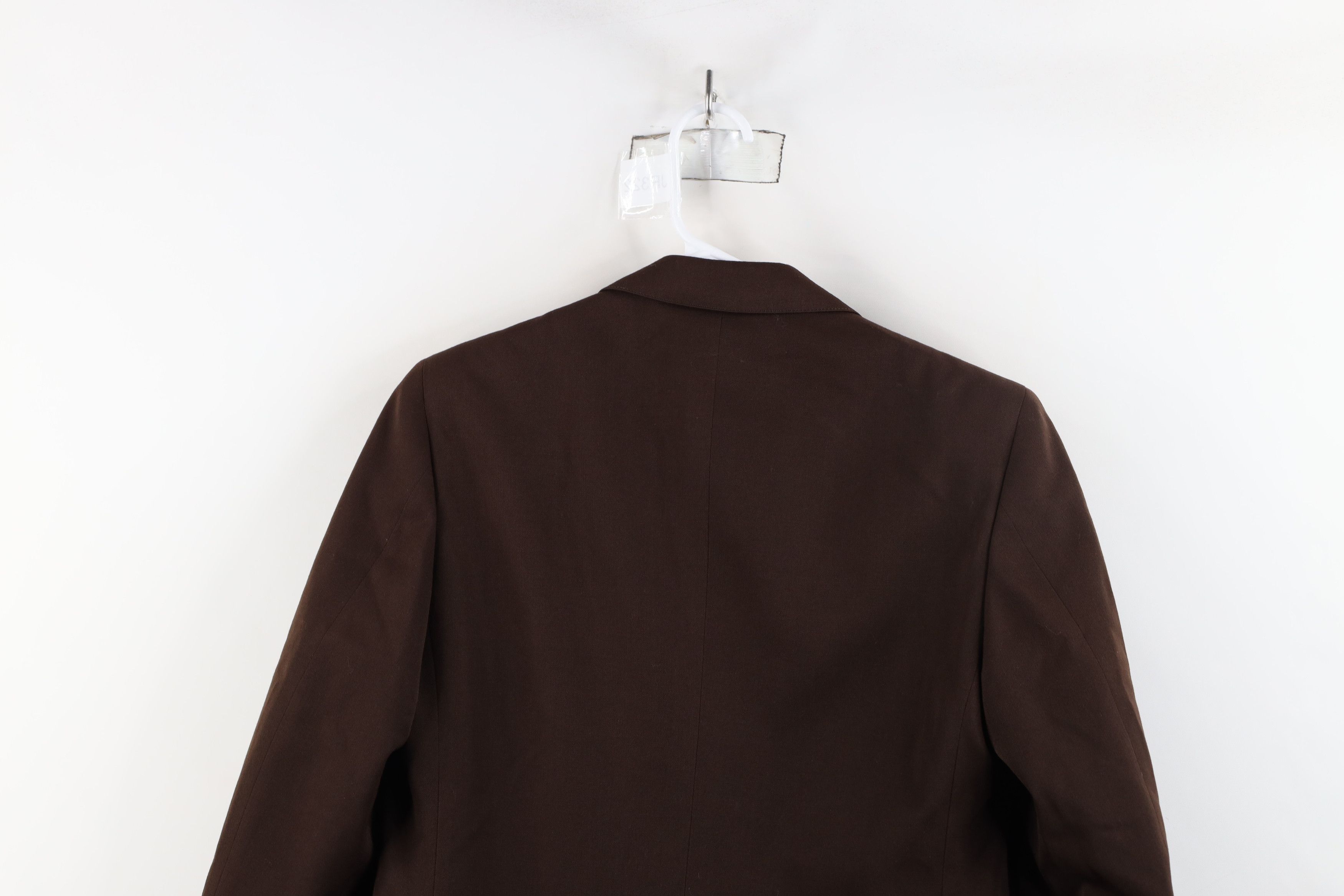 Vintage Deadstock Vintage 50s 60s Streetwear Blazer Jacket Brown Size US L / EU 52-54 / 3 - 14 Thumbnail