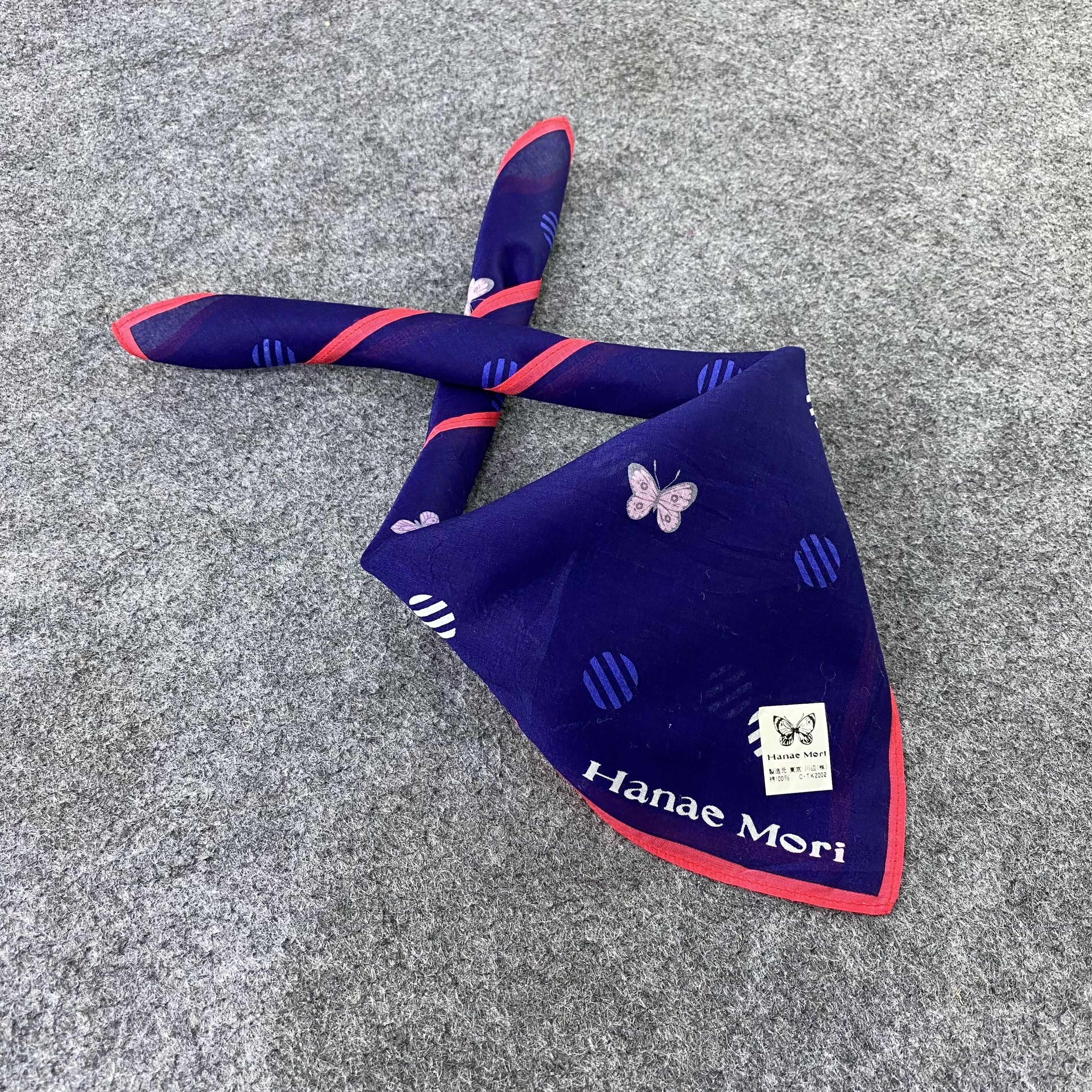 Hanae Mori Hanae Mori Handkerchief / Bandana / Neckerchief-B1373 Size ONE SIZE - 1 Thumbnail