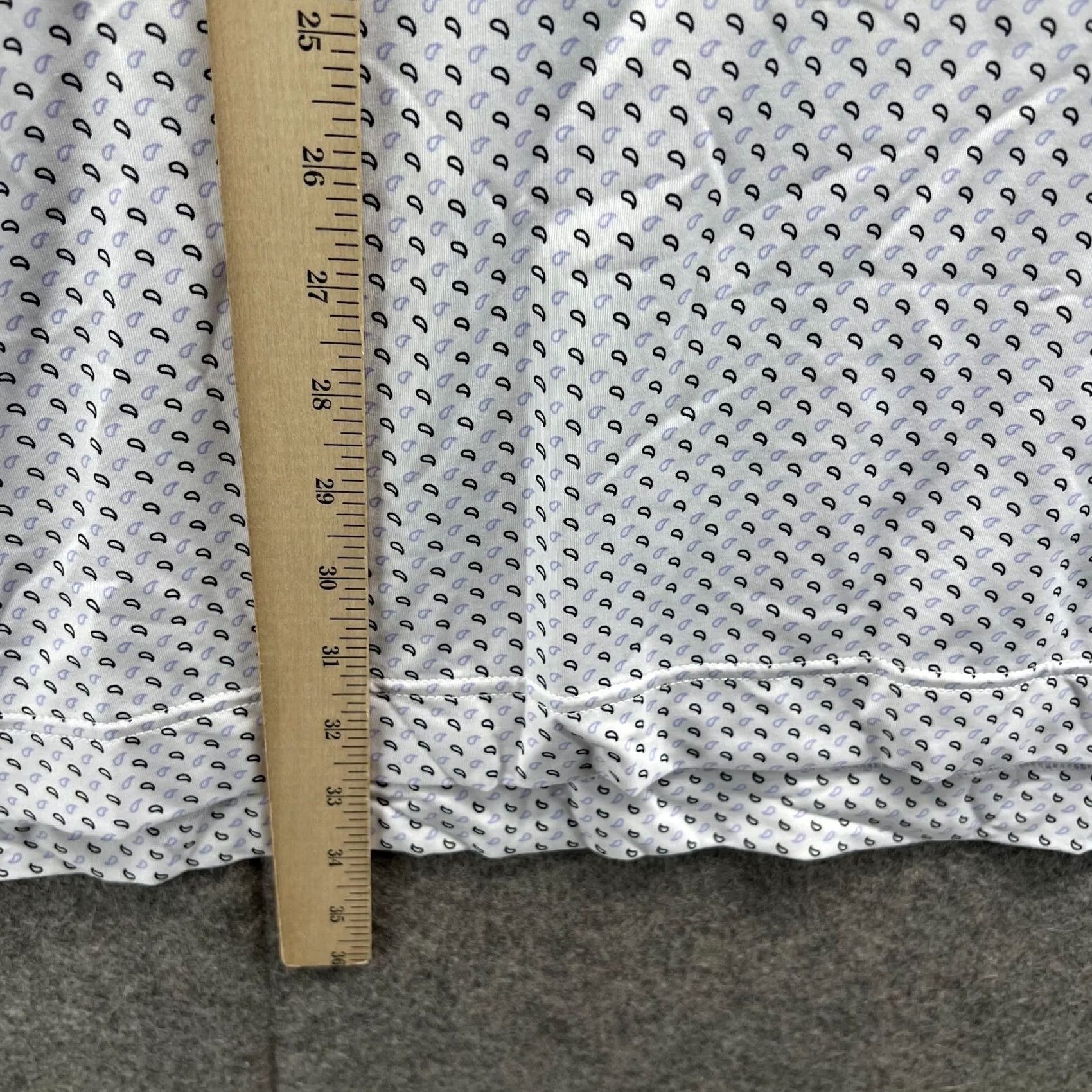 Footjoy VINTAGE FootJoy Polo Shirt Men XL White Polyester Paisley Golf Shirt Ladies? Size US XL / EU 56 / 4 - 7 Thumbnail