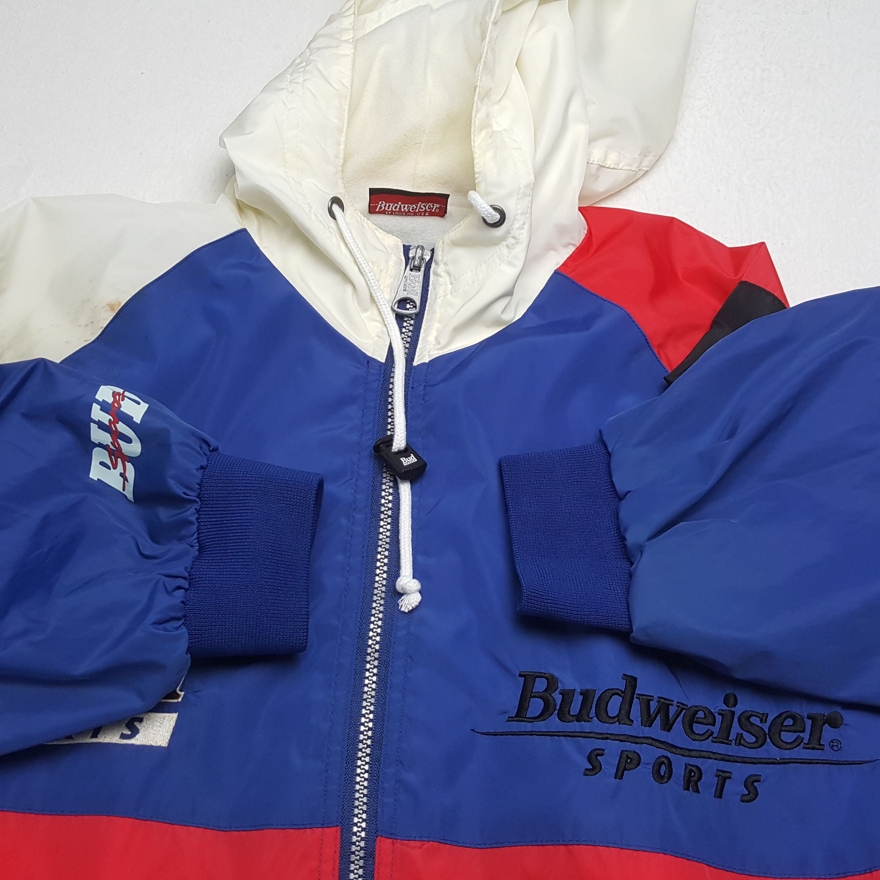 Budweiser × Vintage Vintage BUDWEISER SPORT Motorsport Racing Jacket Size US L / EU 52-54 / 3 - 10 Thumbnail