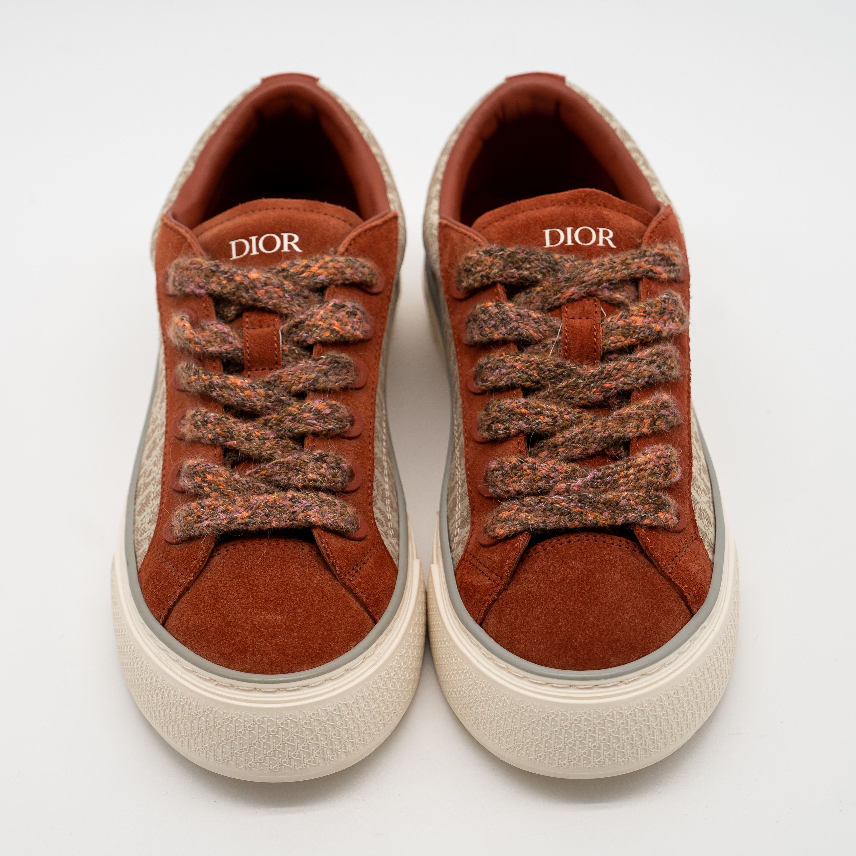 Dior 41eu 8 US Dior B33 Tennis Red Suede Sneakers Canvas Size US 8 / EU 41 - 3 Thumbnail