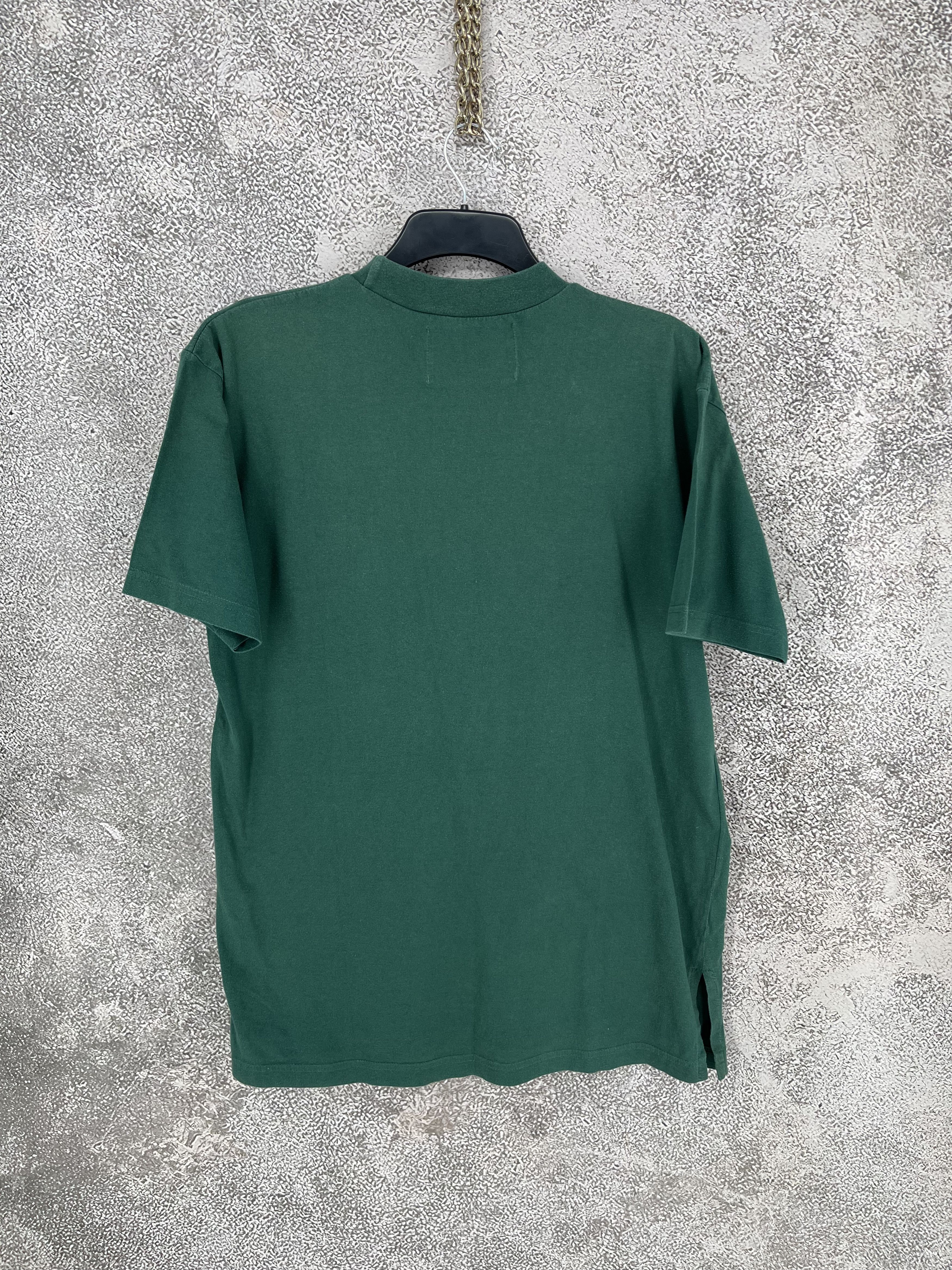 Vintage Vintage RARE 90S Dolly Wood Green Logo Tee Size US L / EU 52-54 / 3 - 7 Thumbnail