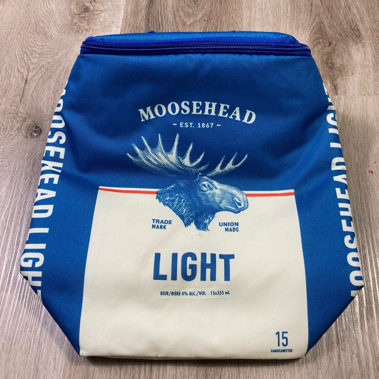Other Moosehead Light Beer Backpack Cooler 15 Can Capacity Blue Size ONE SIZE - 1 Thumbnail