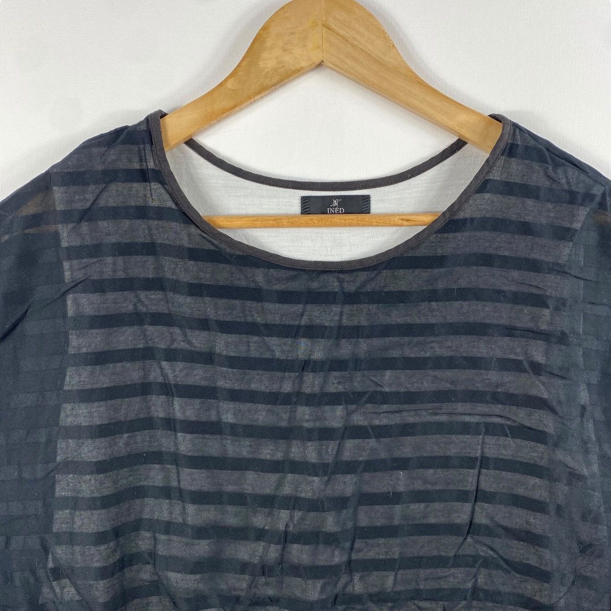 Japanese Brand × Yohji Yamamoto INED By Yohji Yamamoto Double Layer Women Tank Tops Size 11 Size M / US 6-8 / IT 42-44 - 5 Thumbnail