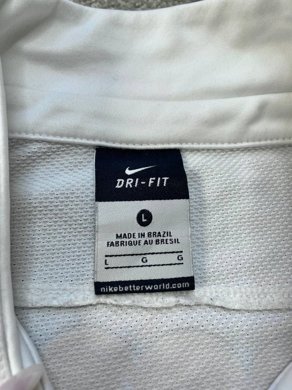 Nike × Vintage Vintage Jersey NMT Nike Authentic CFC Coritiba Big Print 90s Size US L / EU 52-54 / 3 - 8 Thumbnail