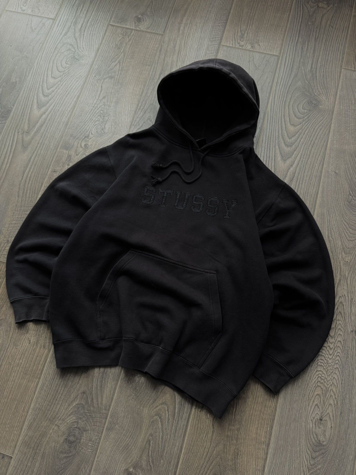 Stussy Vintage Stussy 90s Baggy Big Logo Hoodie Size US XL / EU 56 / 4 - 1 Thumbnail